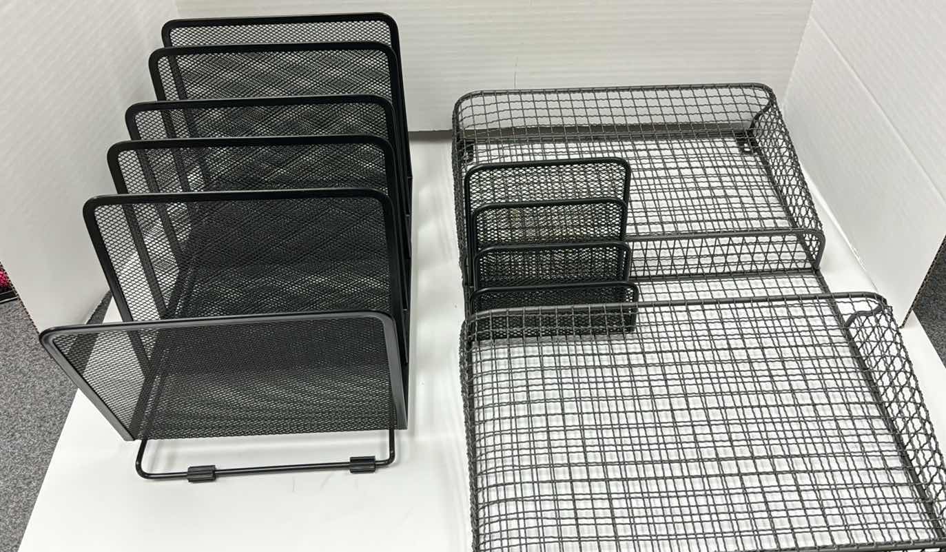 Photo 1 of METAL OFFICE ORGANIZERS