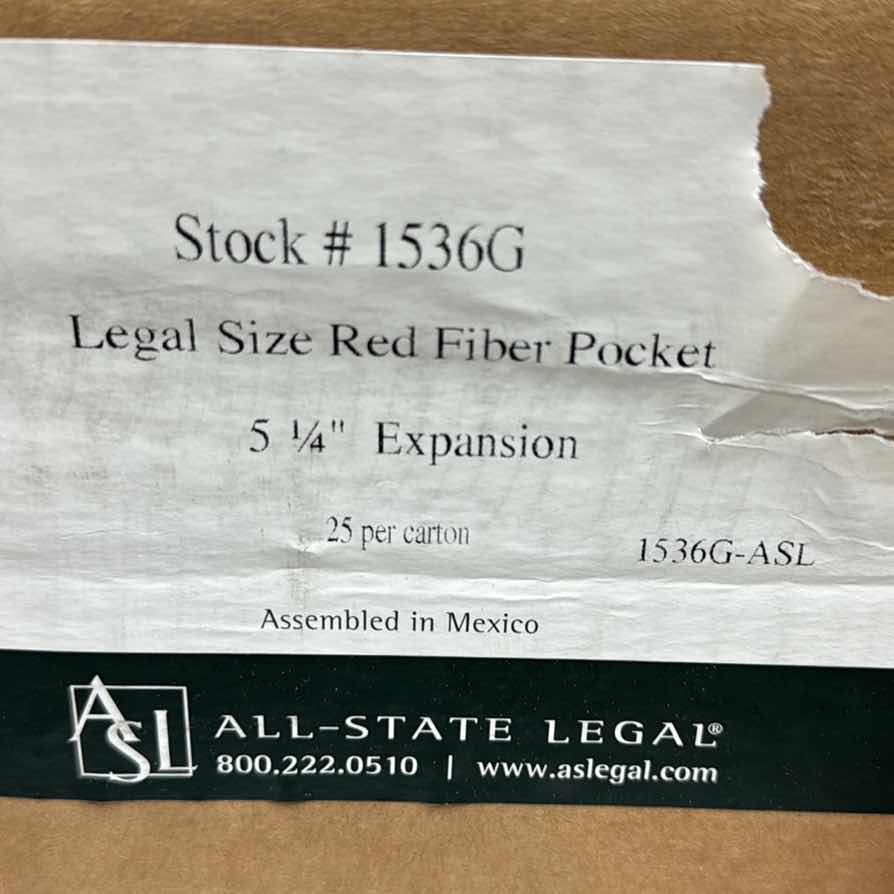 Photo 2 of NIB LEGAL SIZE EXPANDING FOLDERS