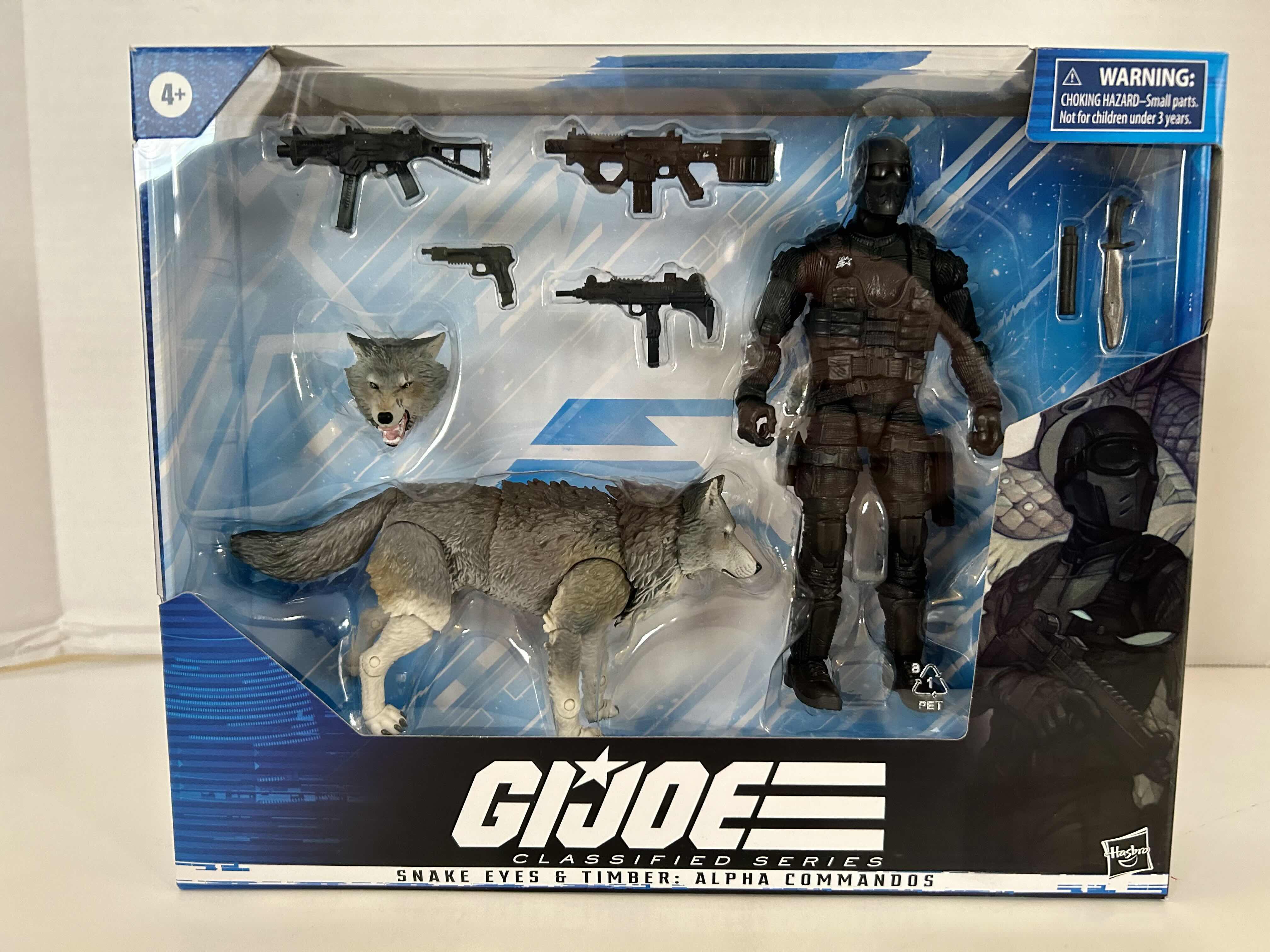 Photo 1 of HASBRO: GI JOE CLASSIFIED SERIES: SNAKE EYES & TIMBER: ALPHA COMMANDOS