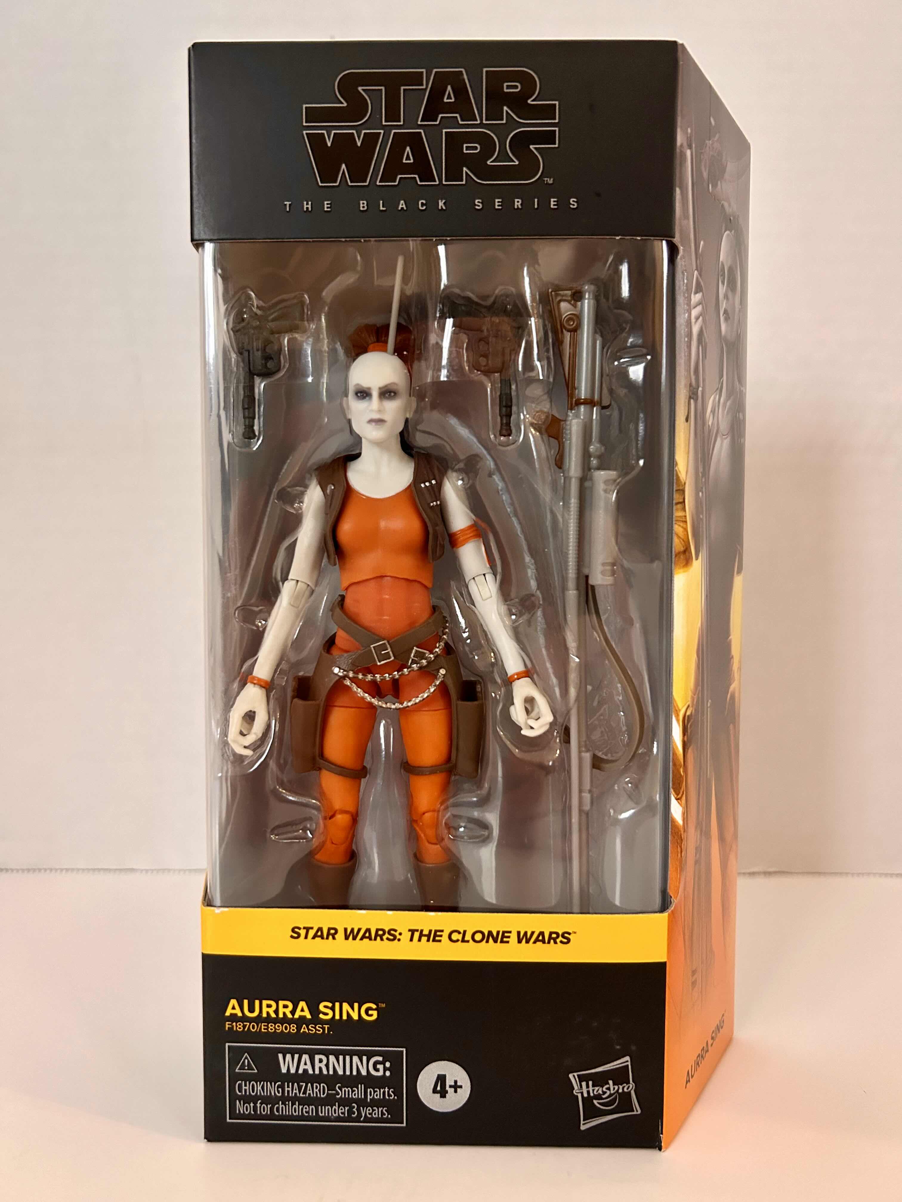 Photo 1 of HASBRO: STAR WARS: THE BLACK SERIES: THE CLONE WARS: AURRA SING