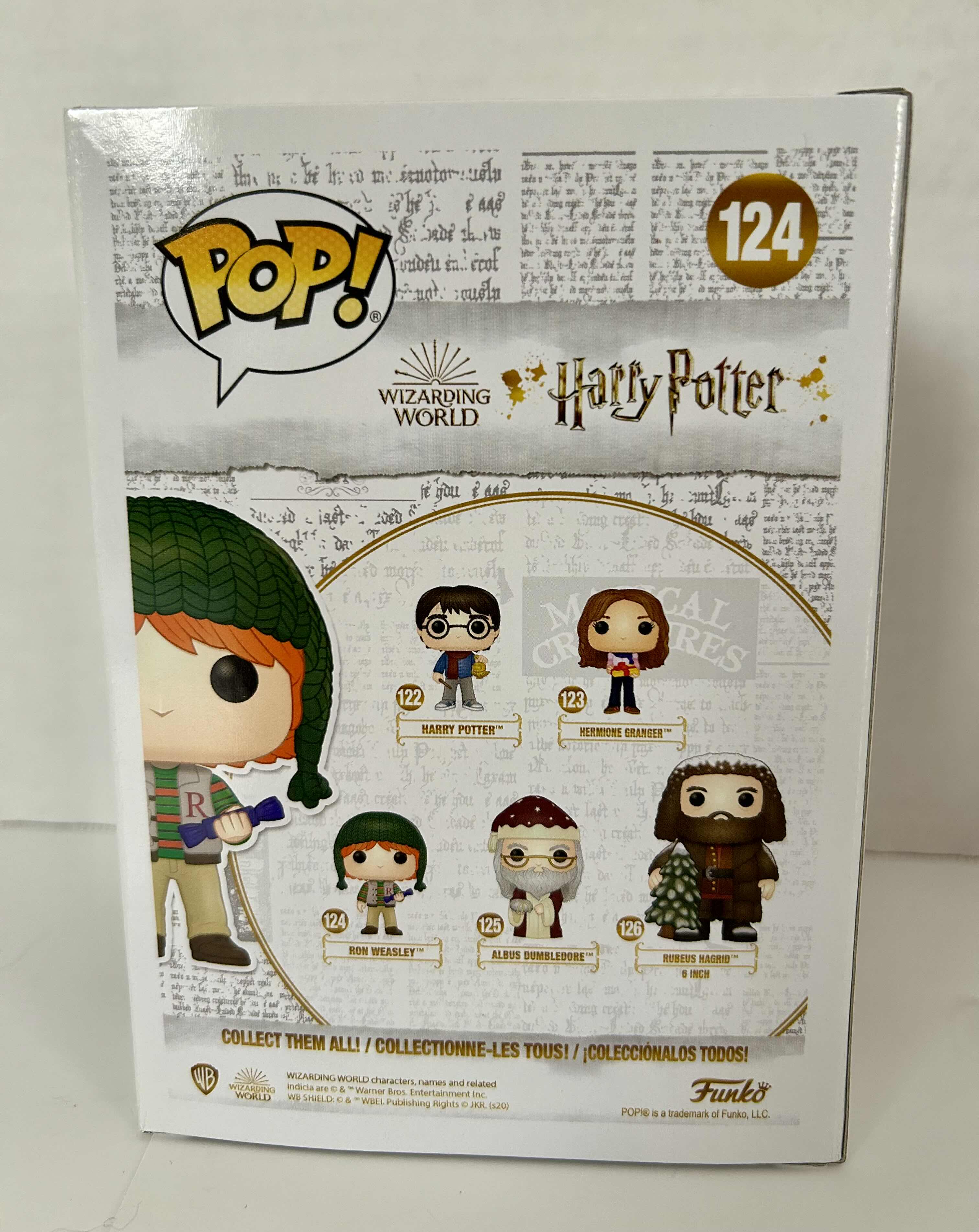 Photo 2 of FUNKO POP! HARRY POTTER: RON WEASLEY #124
6 PER CASE