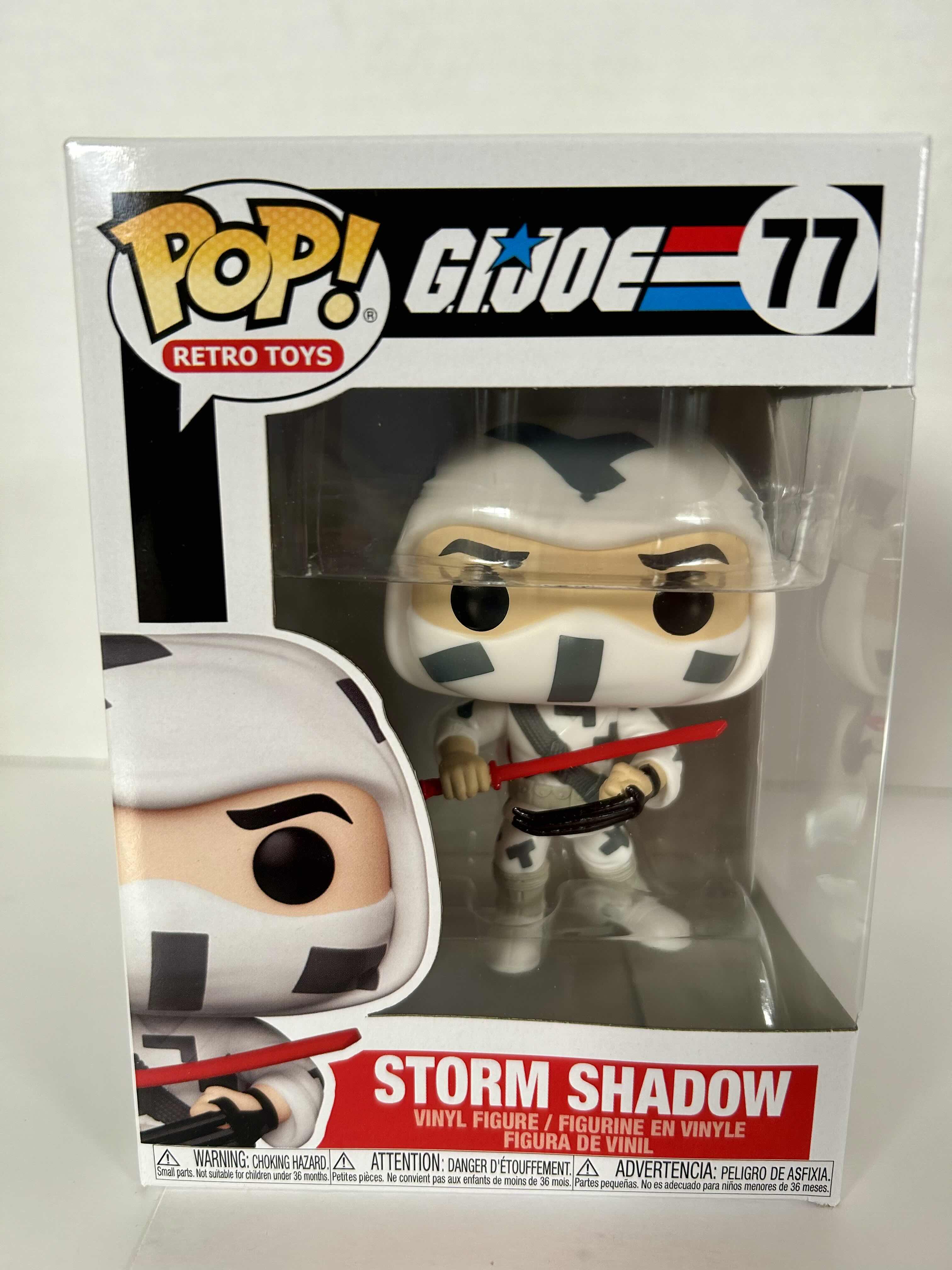 Photo 1 of FUNKO POP! GI JOE: STORM SHADOW #77
6 PER CASE