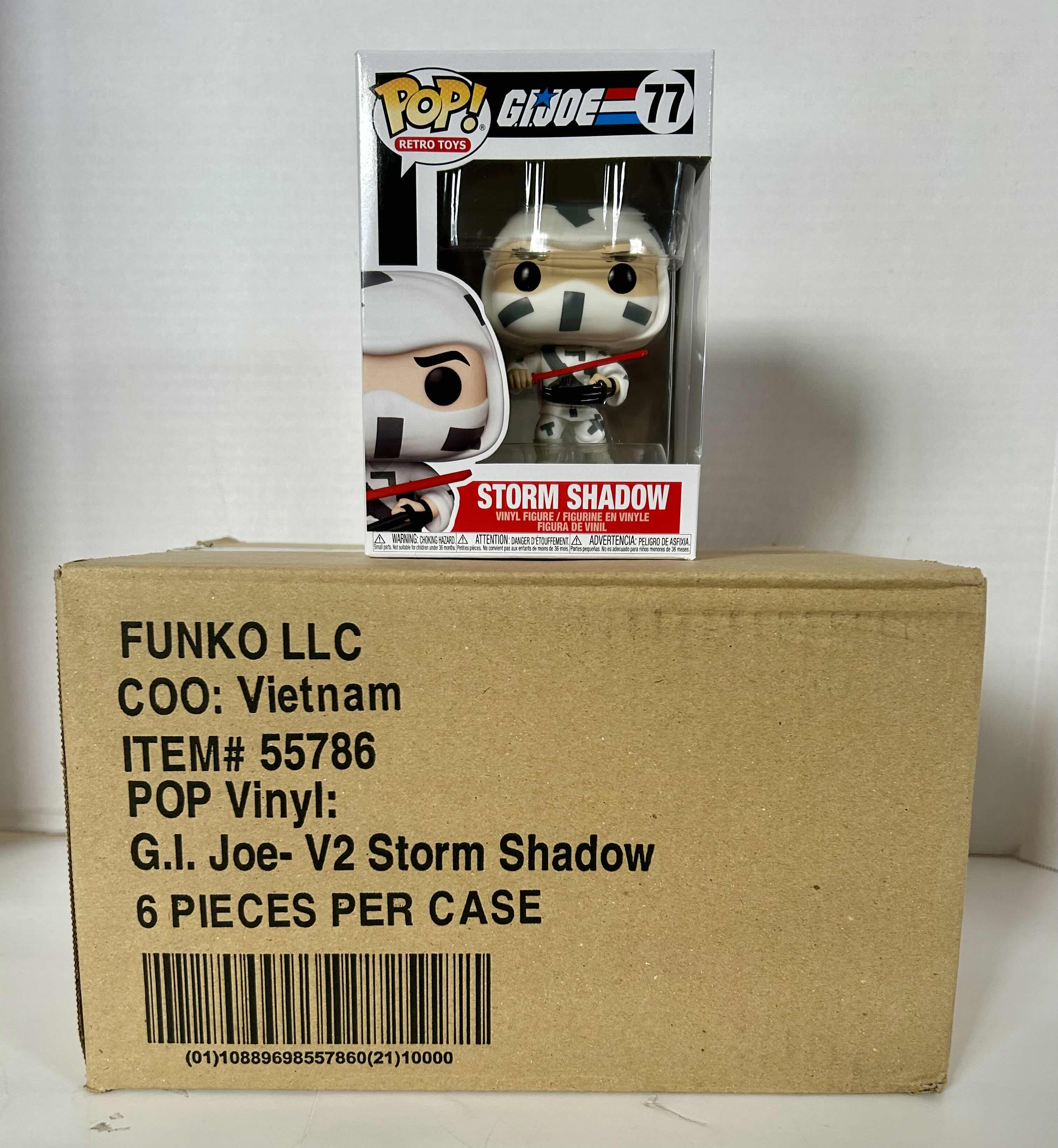 Photo 3 of FUNKO POP! GI JOE: STORM SHADOW #77
6 PER CASE