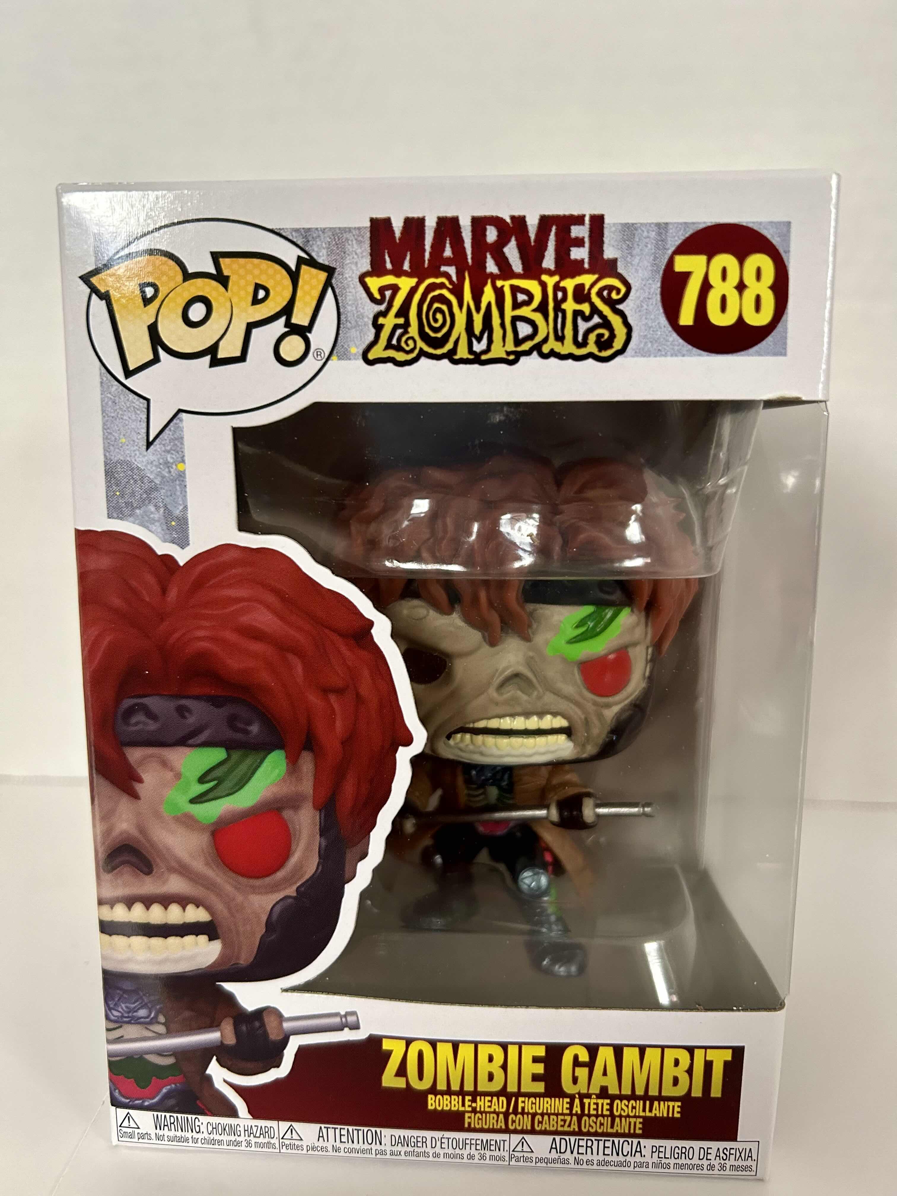 Photo 1 of FUNKO POP! MARVEL ZOMBIES: ZOMBIE GAMBIT #788
6 PER CASE