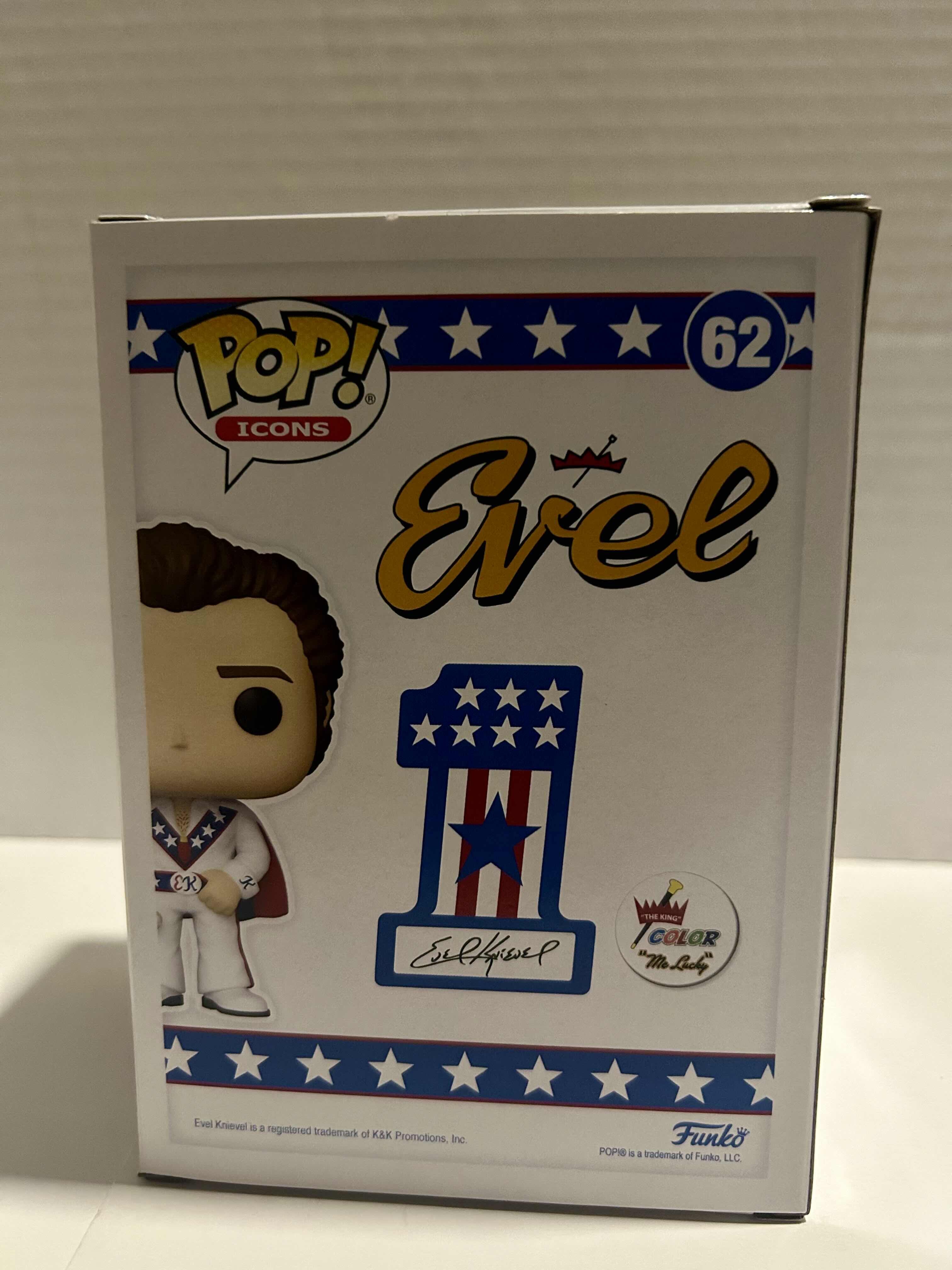 Photo 2 of FUNKO POP! EVEL KNIEVEL #62
6 PER CASE