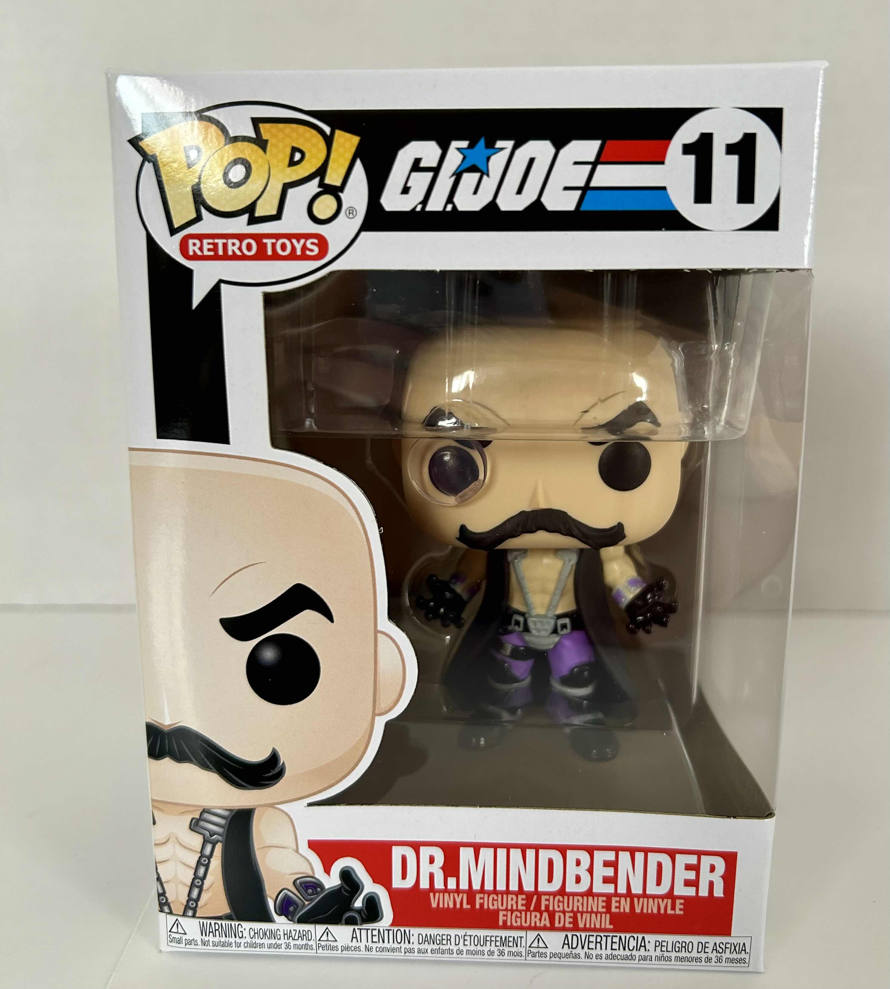 Photo 1 of FUNKO POP! GI JOE: DR MINDBENDER #11
6 PER CASE