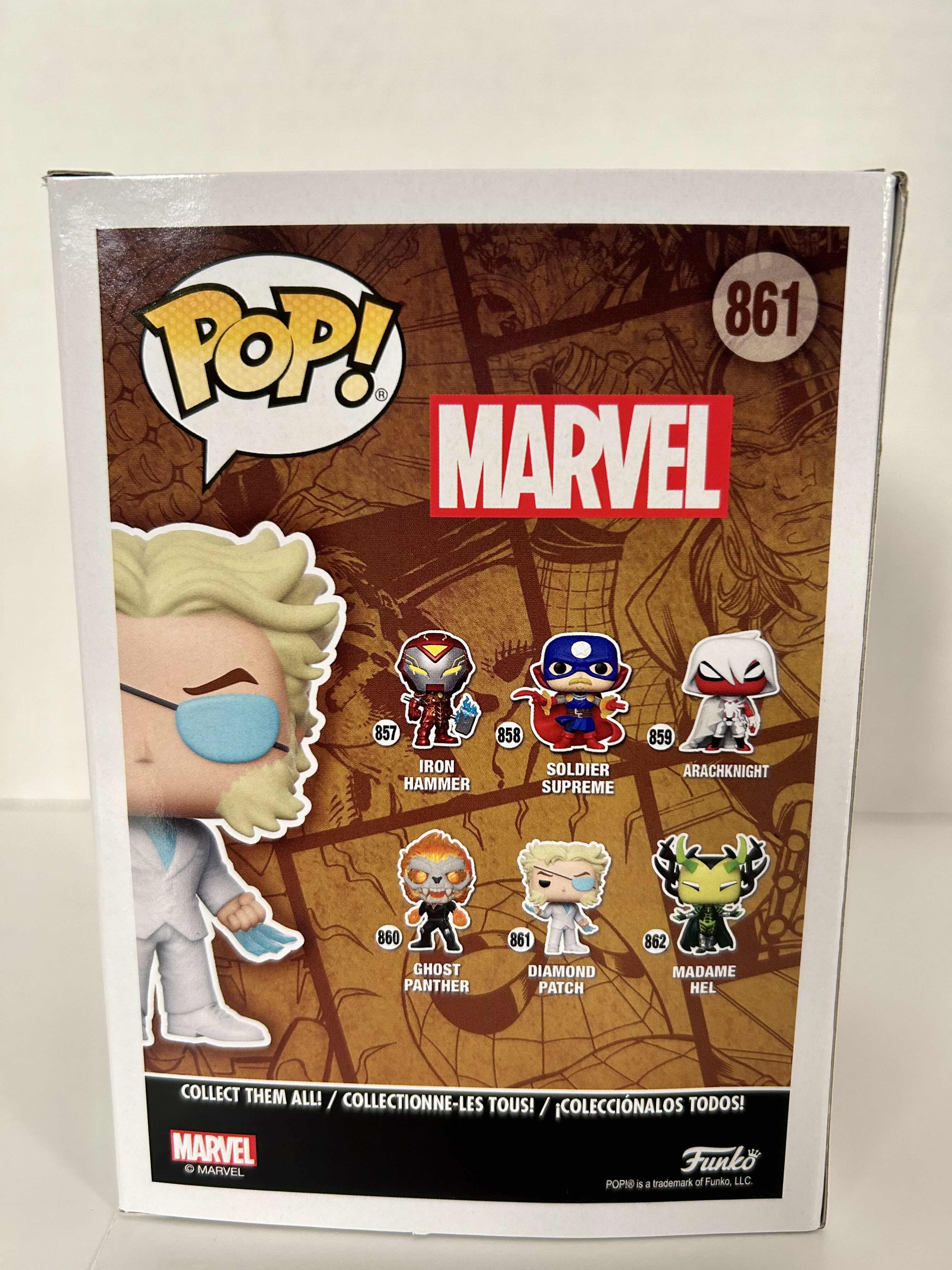 Photo 2 of FUNKO POP! INFINITY WARPS: DIAMOND PATCH #861
6 PER CASE