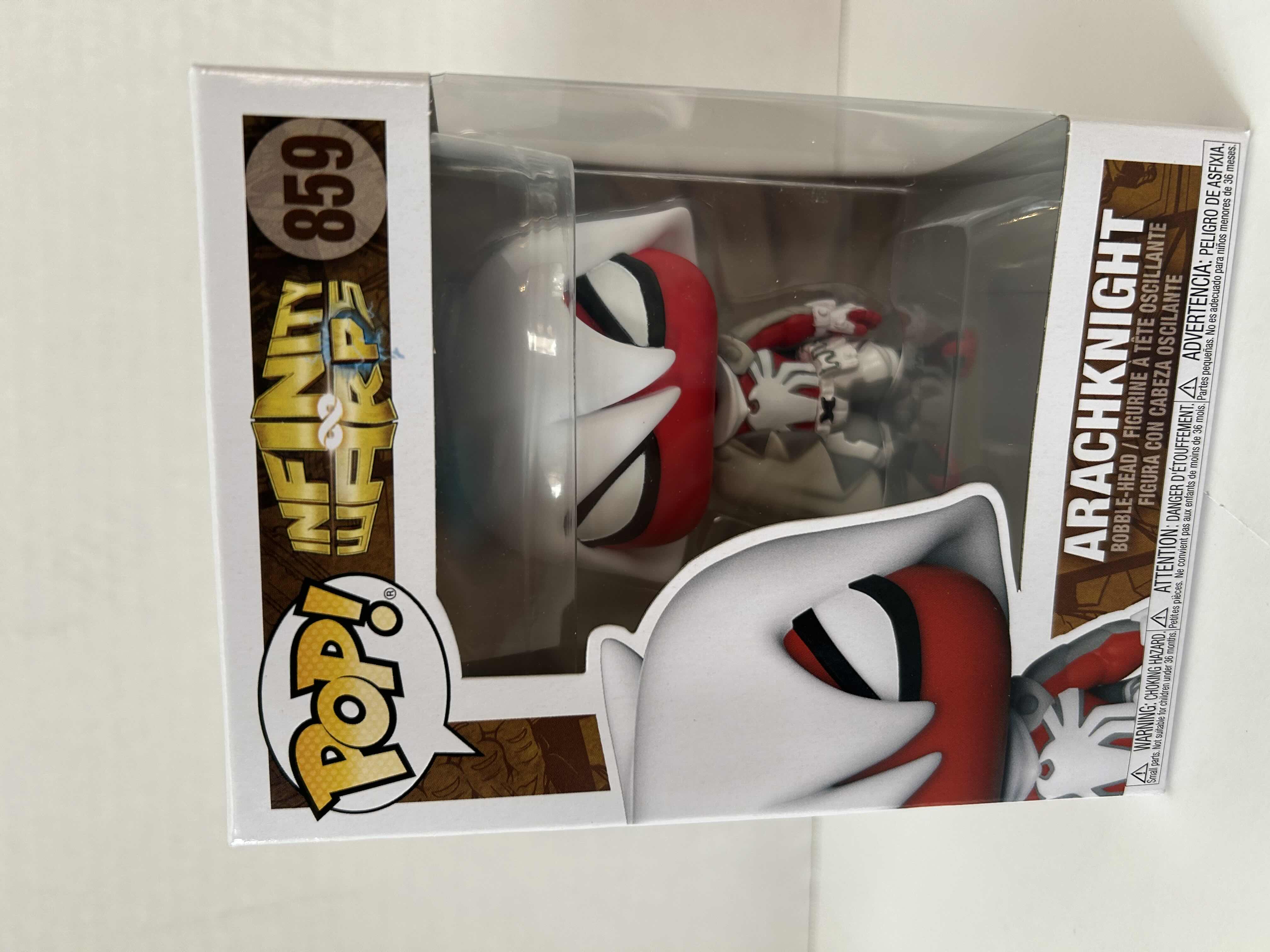 Photo 1 of FUNKO POP! INFINITY WARPS: ARACHKNIGHT #859
6 PER CASE