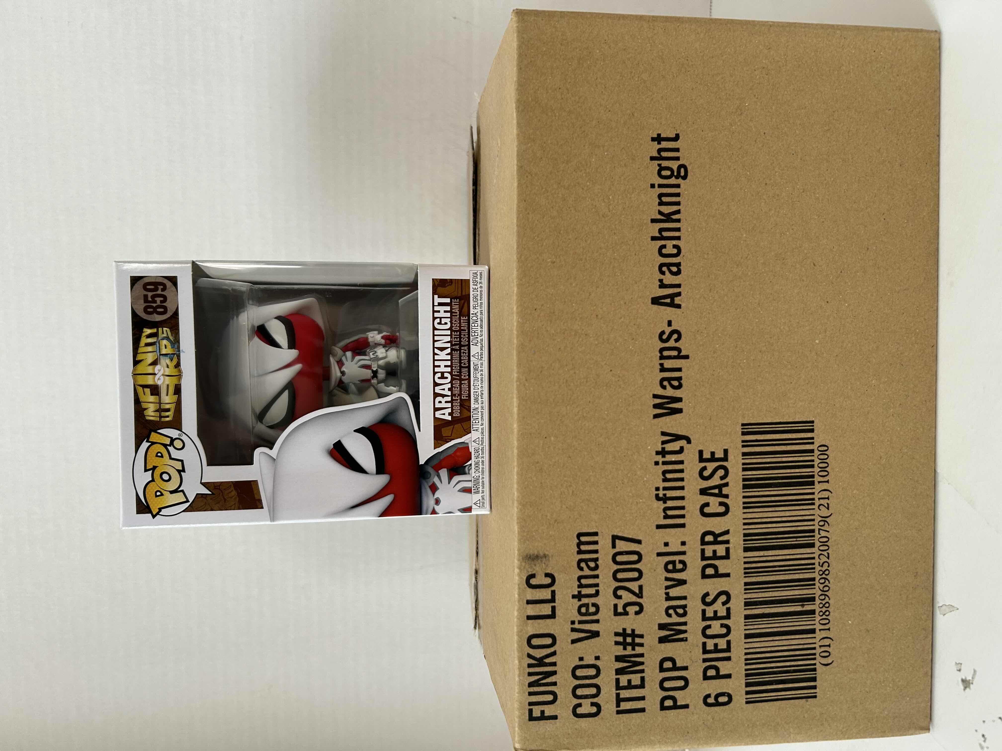 Photo 3 of FUNKO POP! INFINITY WARPS: ARACHKNIGHT #859
6 PER CASE