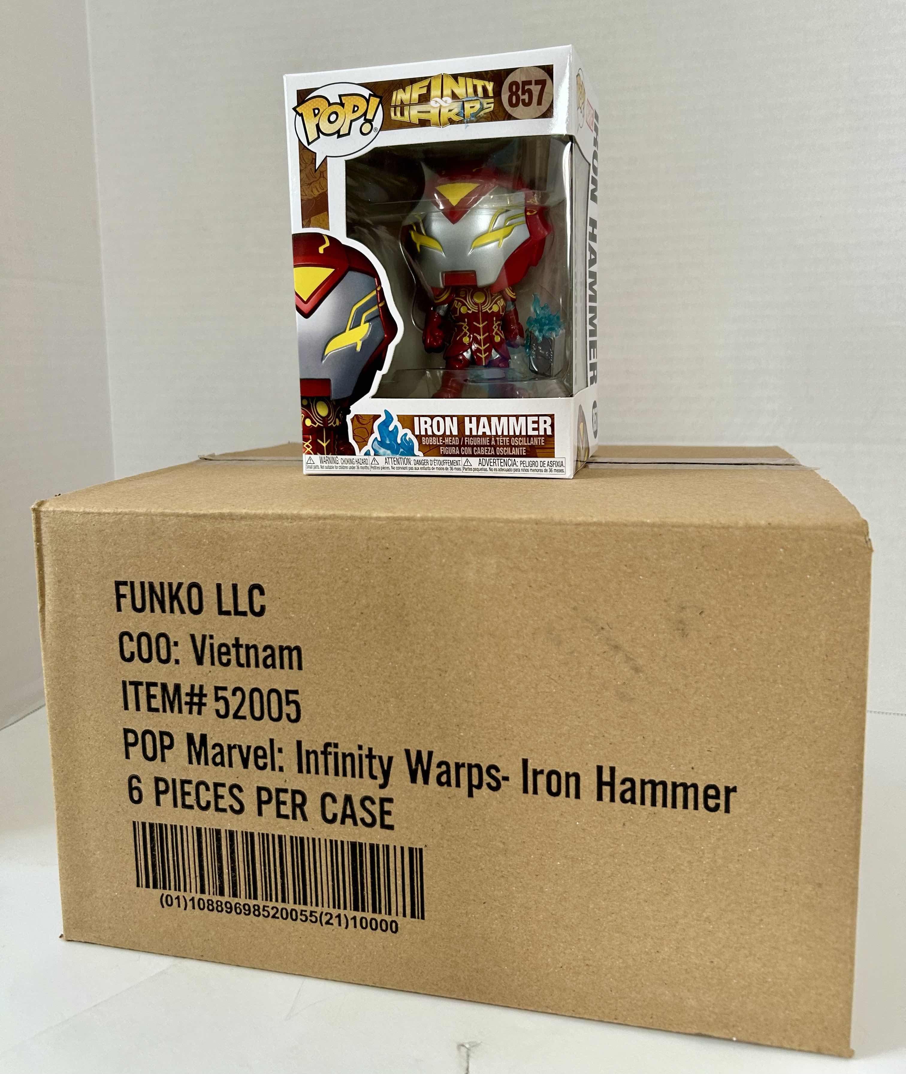 Photo 3 of FUNKO POP! INFINITY WARPS: IRON HAMMER #857
5 PER CASE