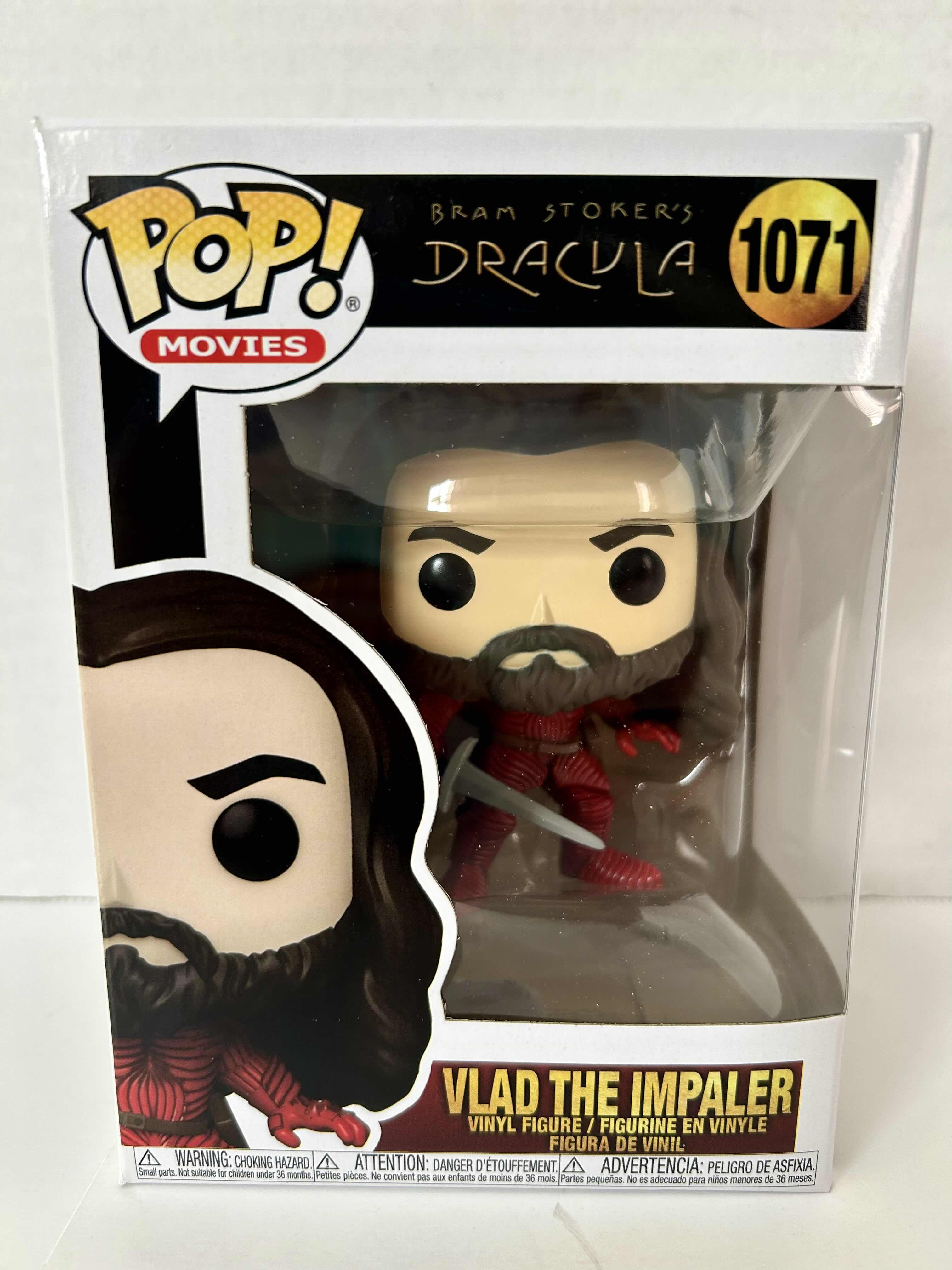 Photo 1 of FUNKO POP! DRACULA: VLAD THE IMPALER #1071 
6 PER CASE