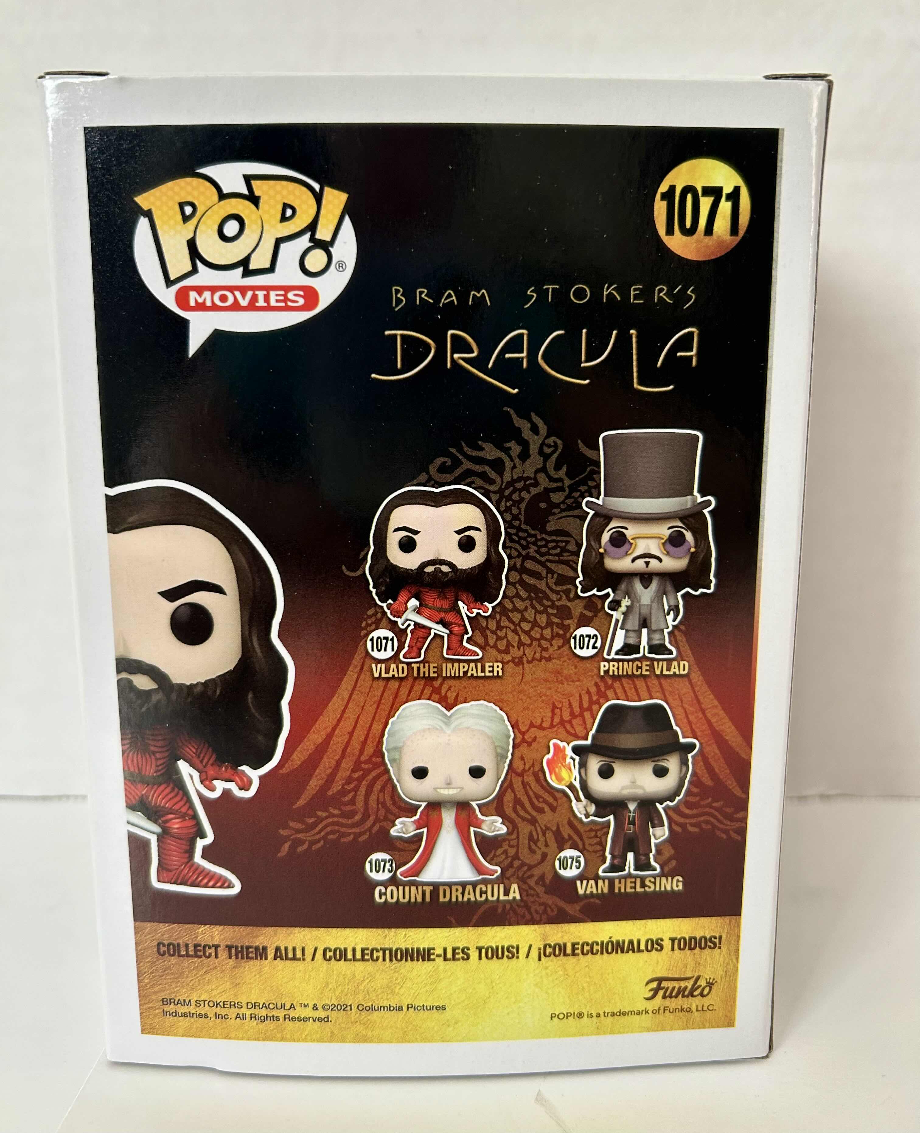 Photo 2 of FUNKO POP! DRACULA: VLAD THE IMPALER #1071 
6 PER CASE