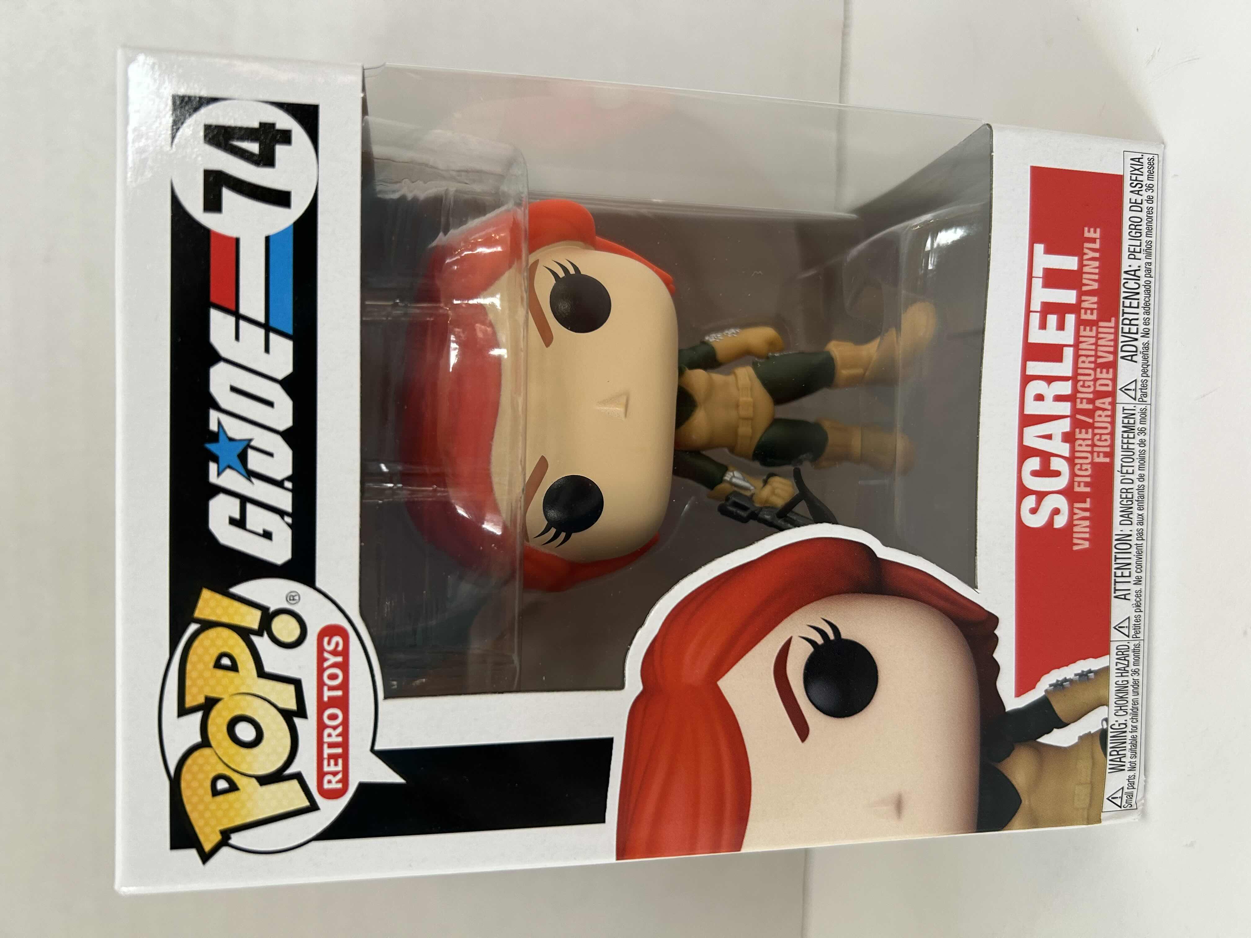 Photo 1 of FUNKO POP! GI JOE: SCARLETT #74
6 PER CASE