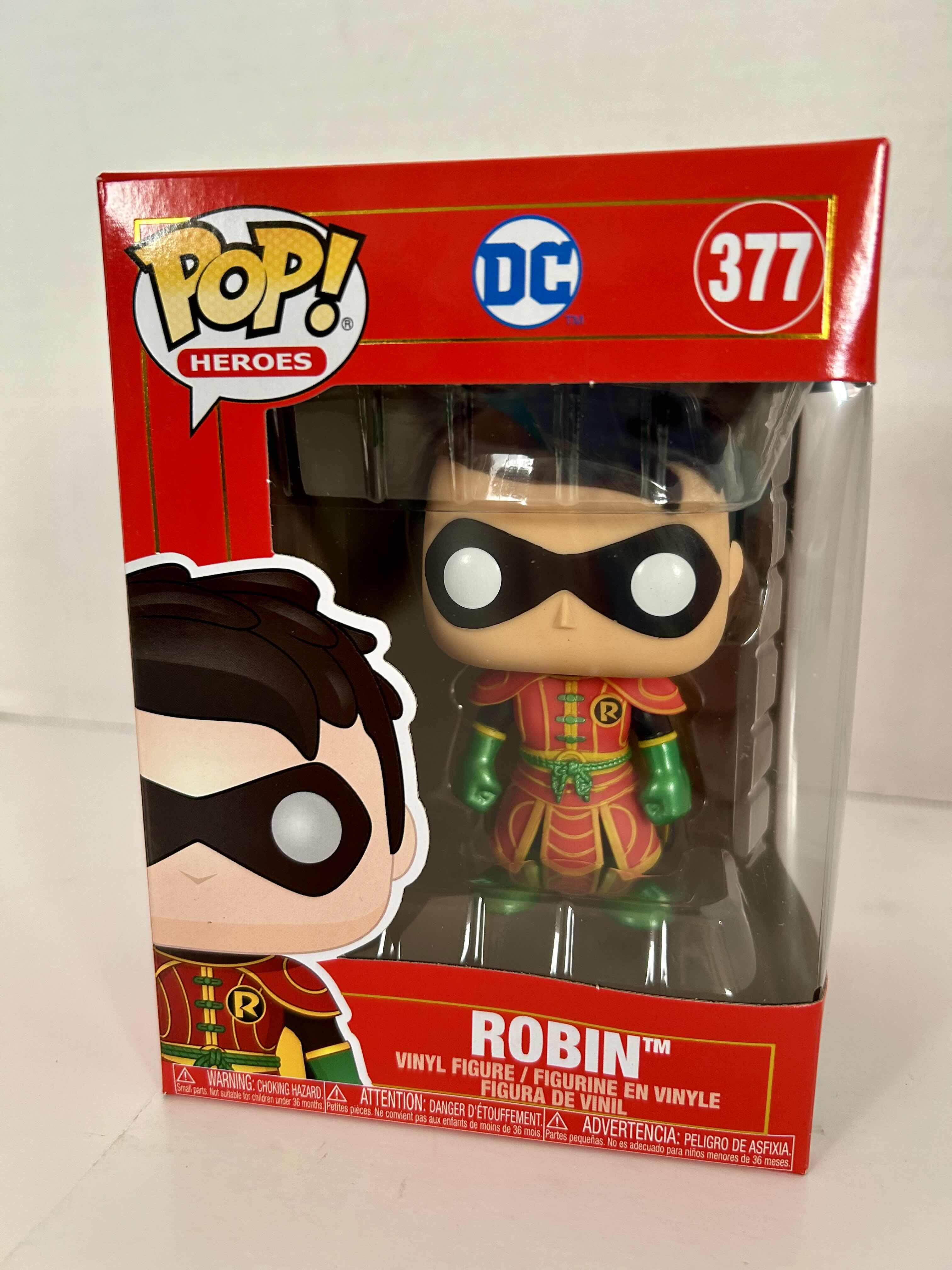 Photo 1 of FUNKO POP! DC: ROBIN #377
6 PER CASE