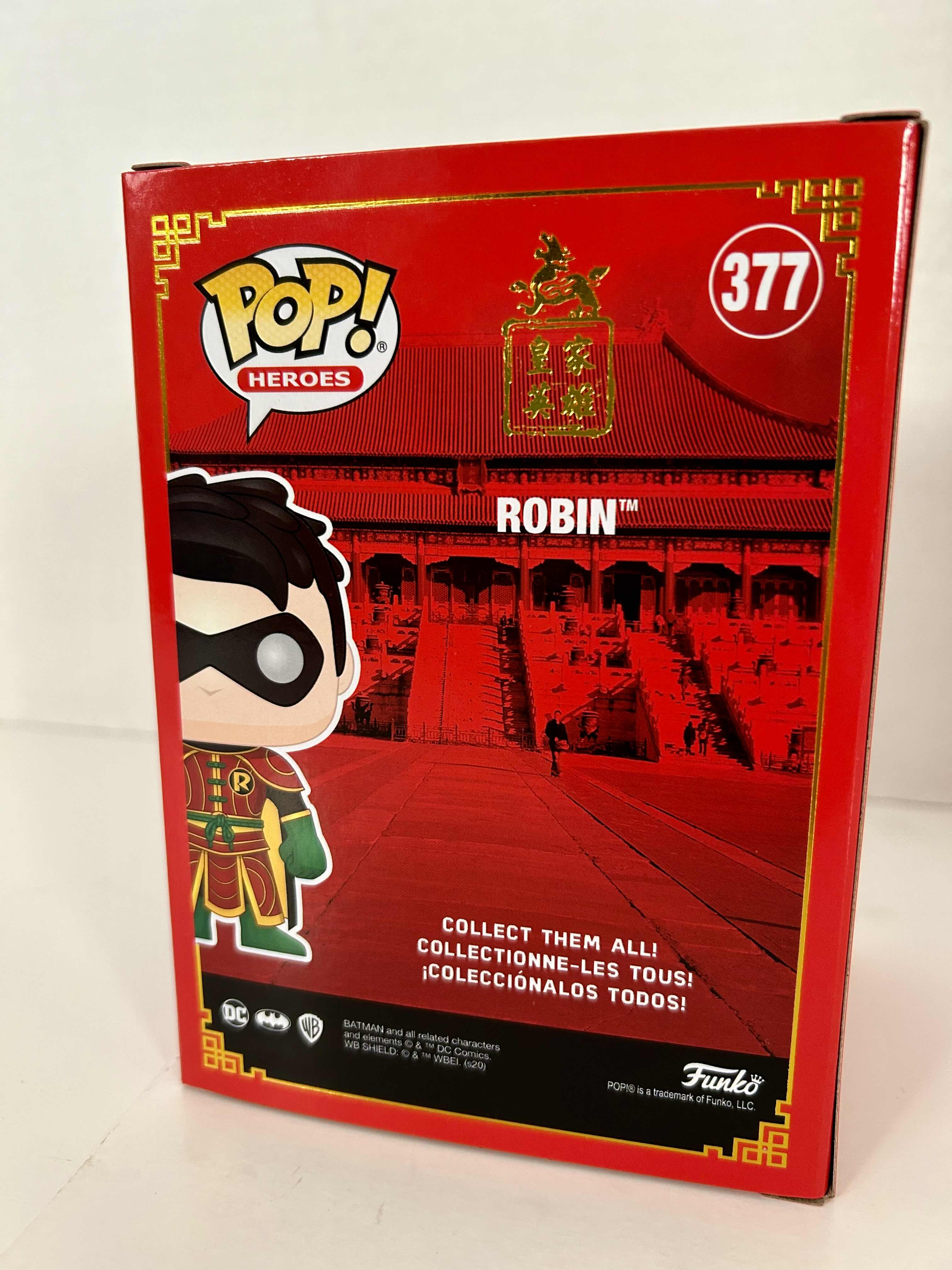 Photo 2 of FUNKO POP! DC: ROBIN #377
6 PER CASE