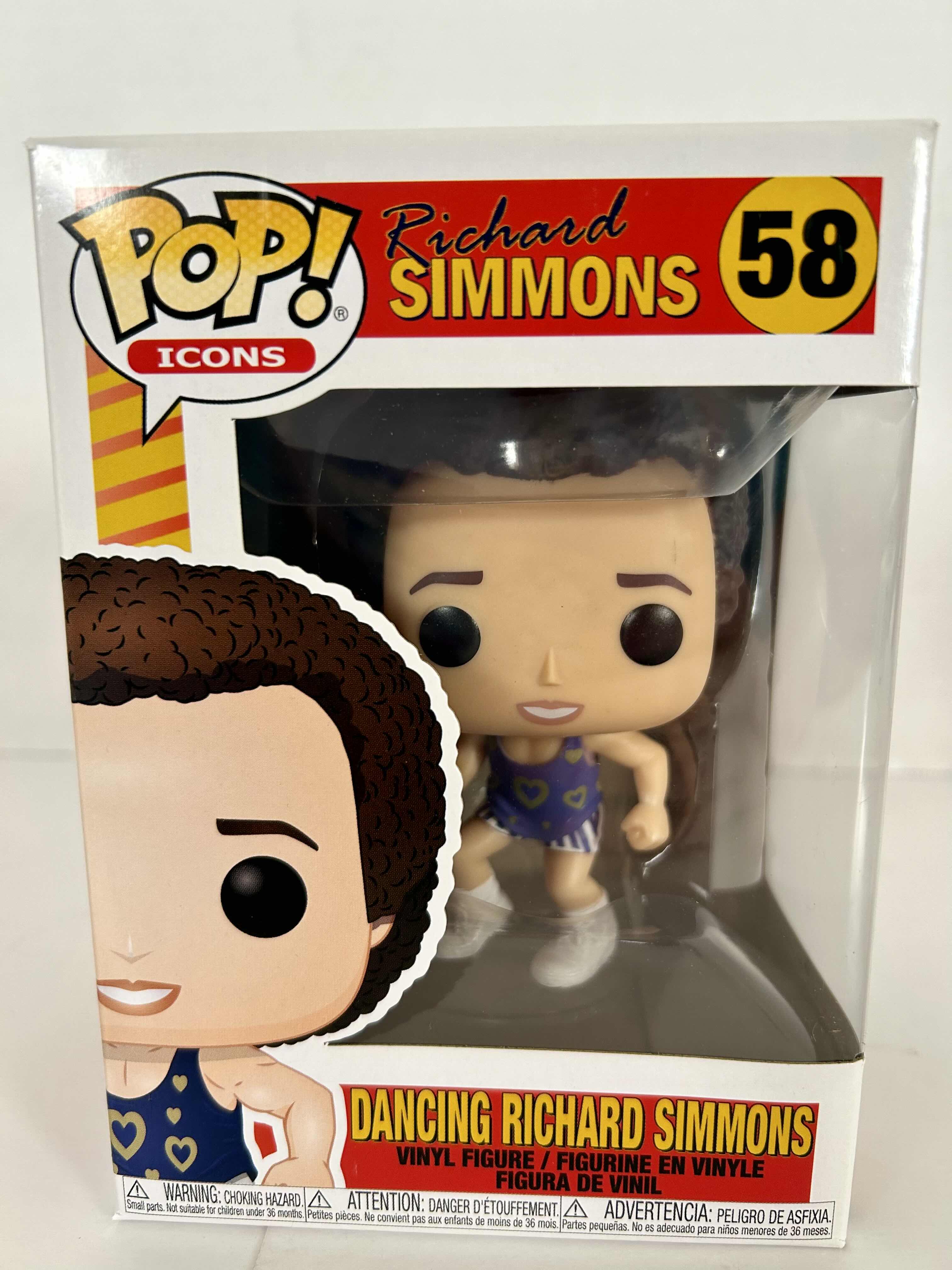 Photo 1 of FUNKO POP! DANCING RICHARD SIMMONS #58
6 PER CASE