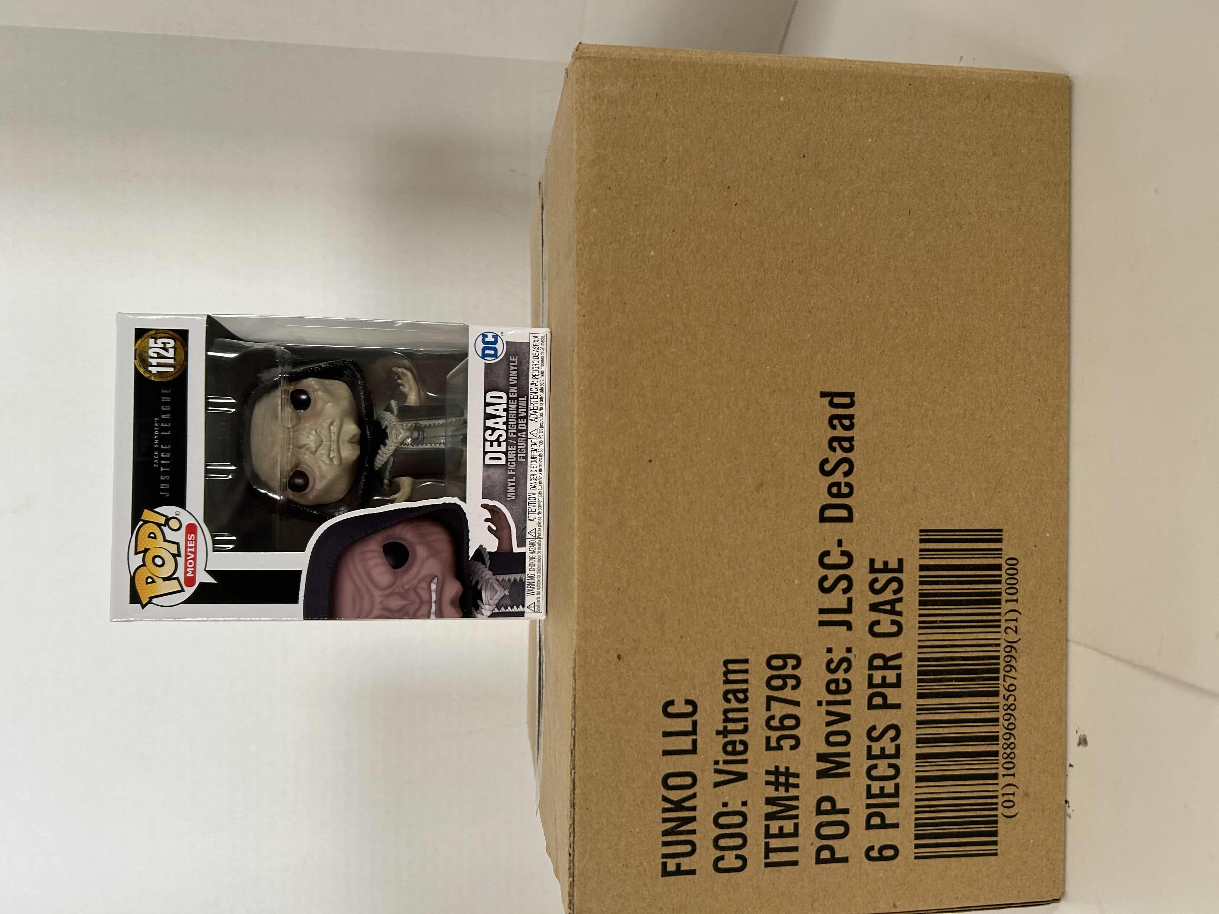 Photo 3 of FUNKO POP! JUSTICE LEAGUE: DESAAD #1125
6 PER CASE