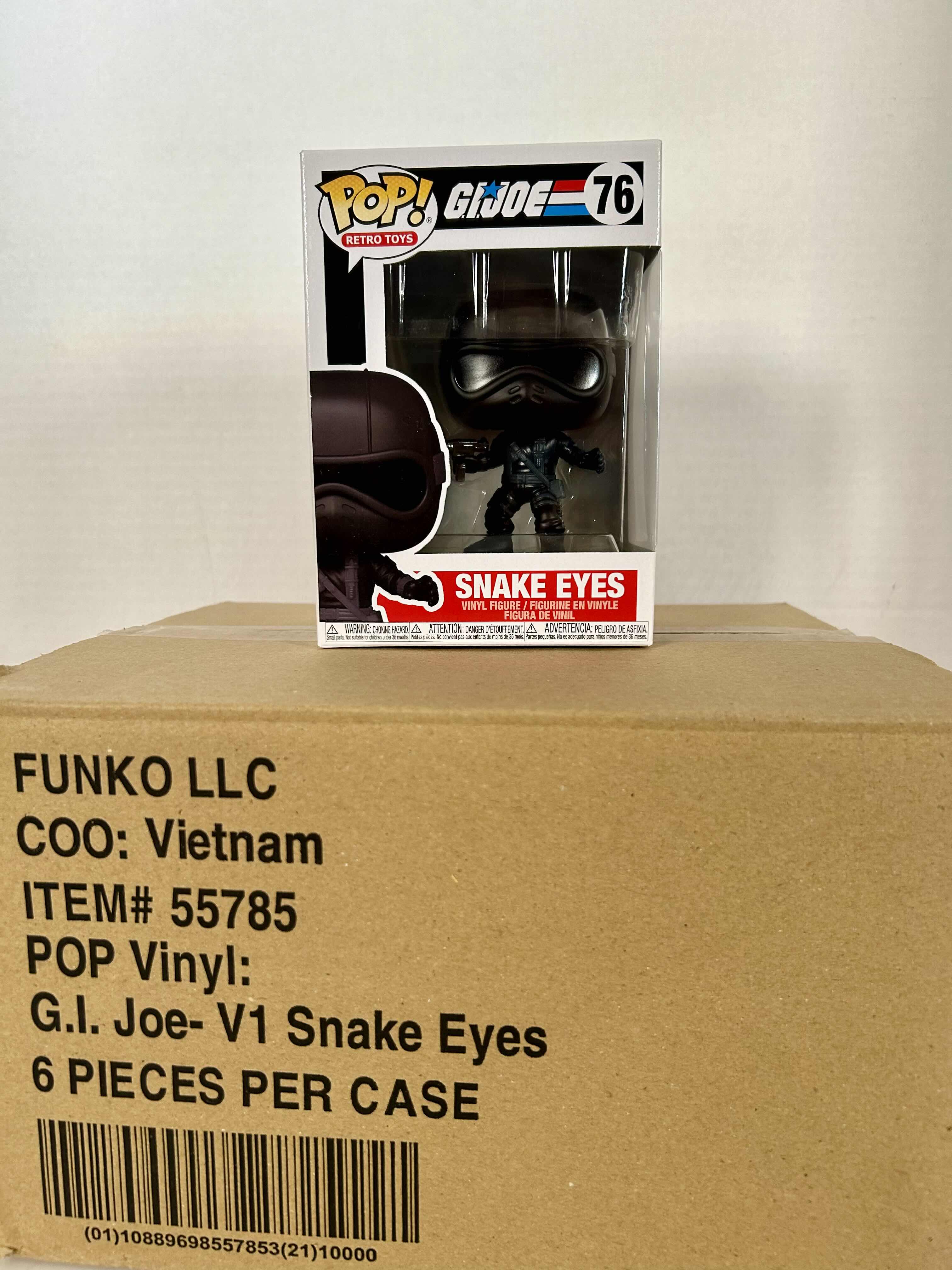 Photo 3 of FUNKO POP! GI JOE: SNAKE EYES #76
6 PER CASE