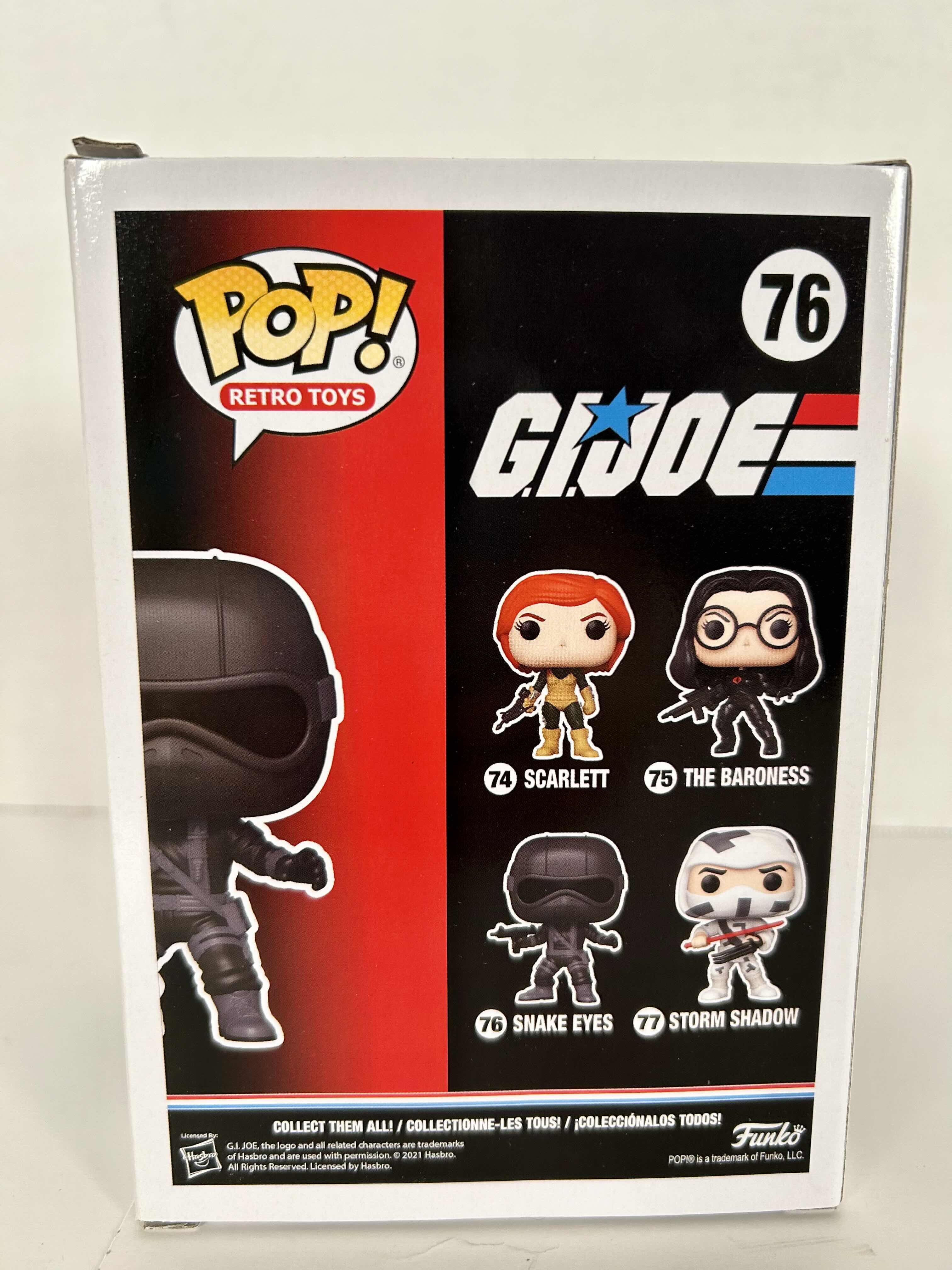 Photo 2 of FUNKO POP! GI JOE: SNAKE EYES #76
6 PER CASE