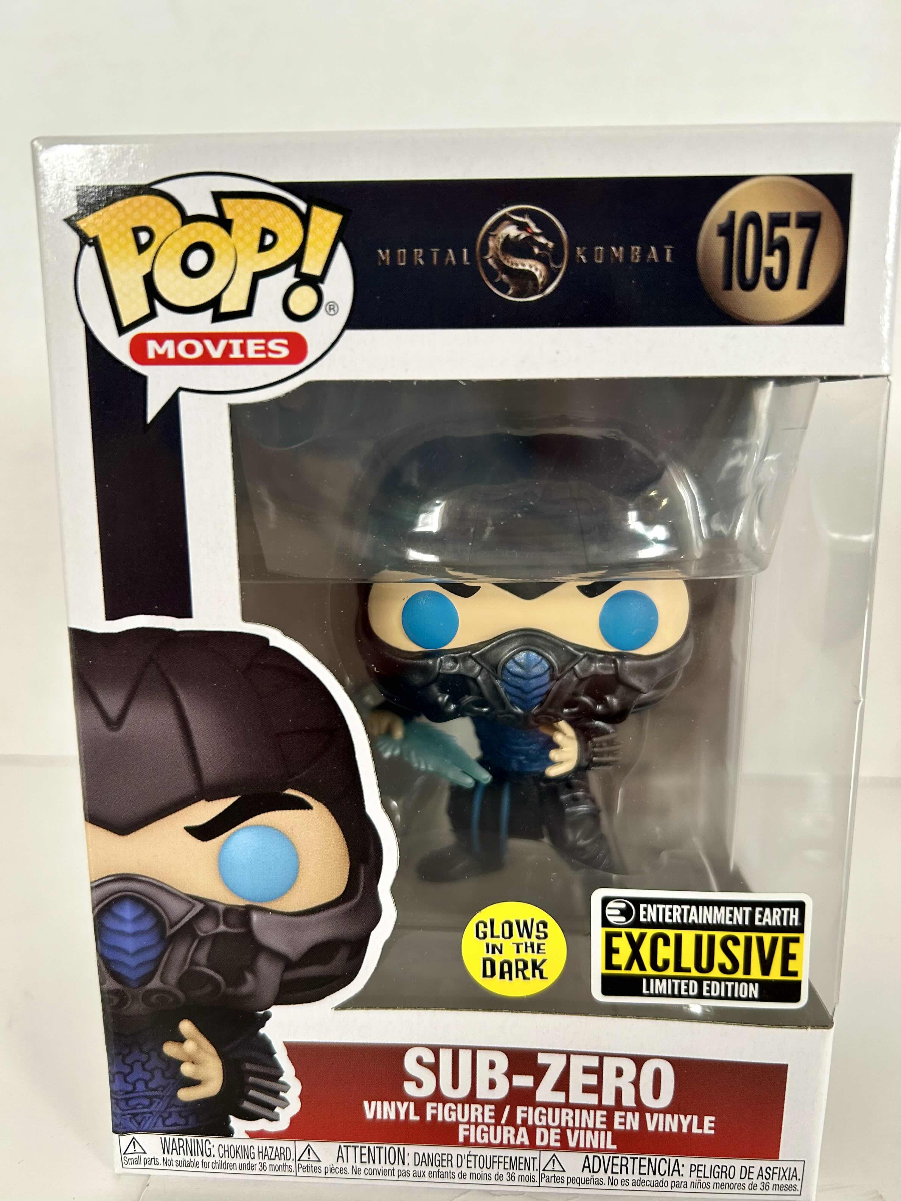 Photo 1 of FUNKO POP! MORTAL KOMBAT: SUB-ZERO #1057
6 PER CASE