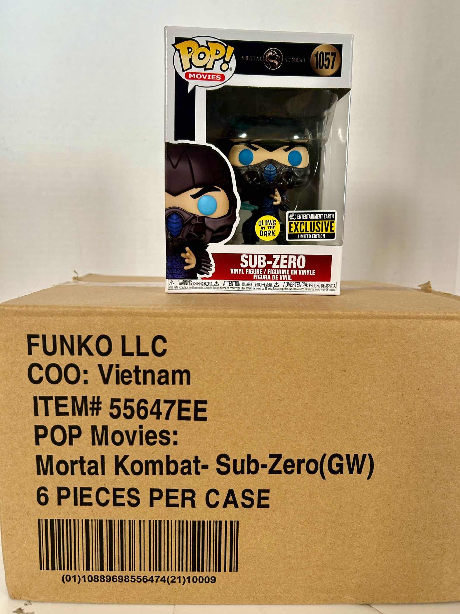 Photo 3 of FUNKO POP! MORTAL KOMBAT: SUB-ZERO #1057
6 PER CASE