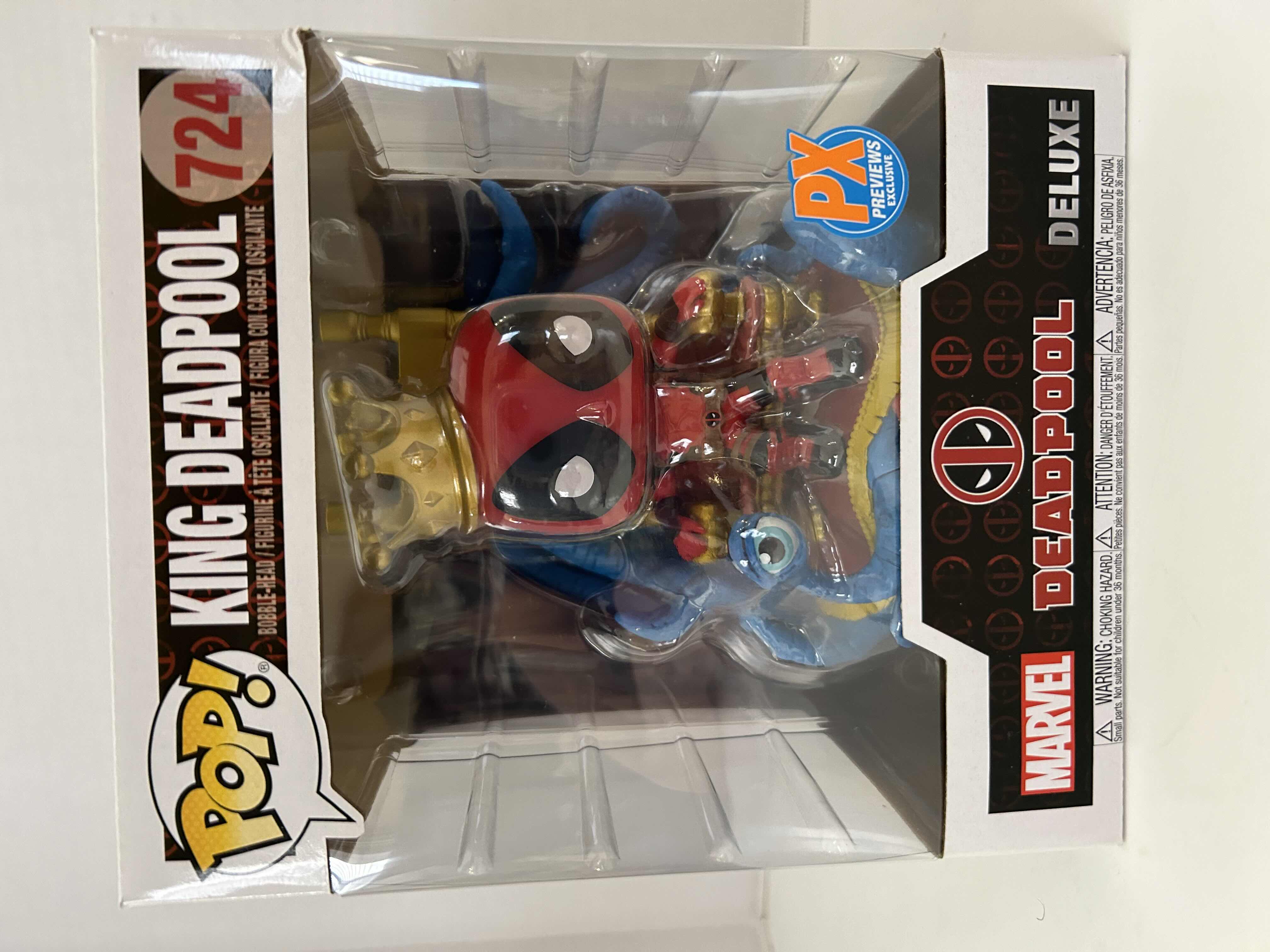 Photo 1 of FUNKO POP! DEADPOOL: KING DEADPOOL #724