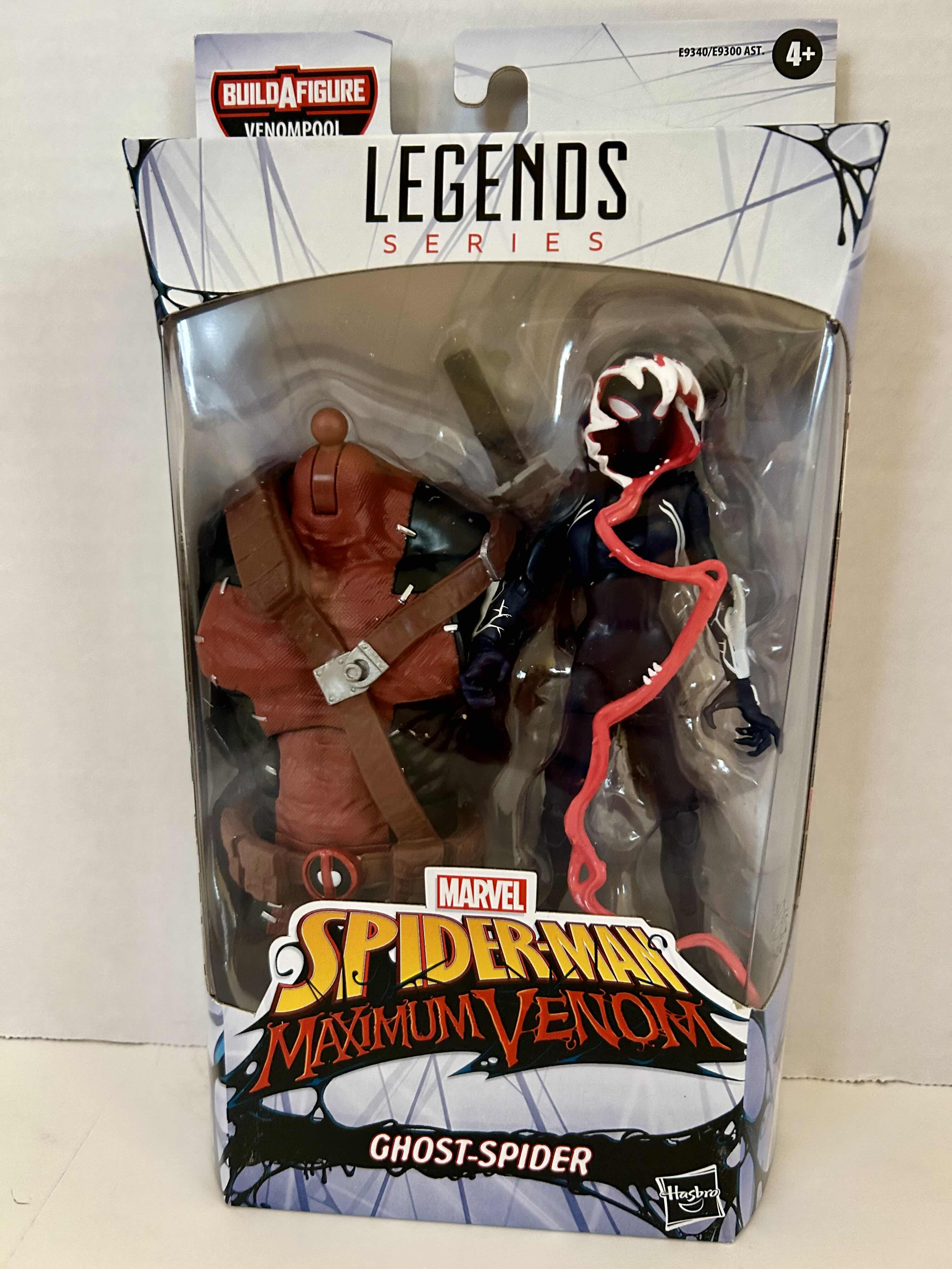 Photo 1 of HASBRO: LEGENDS SERIES: MARVEL: SPIDER-MAN: MAXIMUM VENOM: GHOST SPIDER