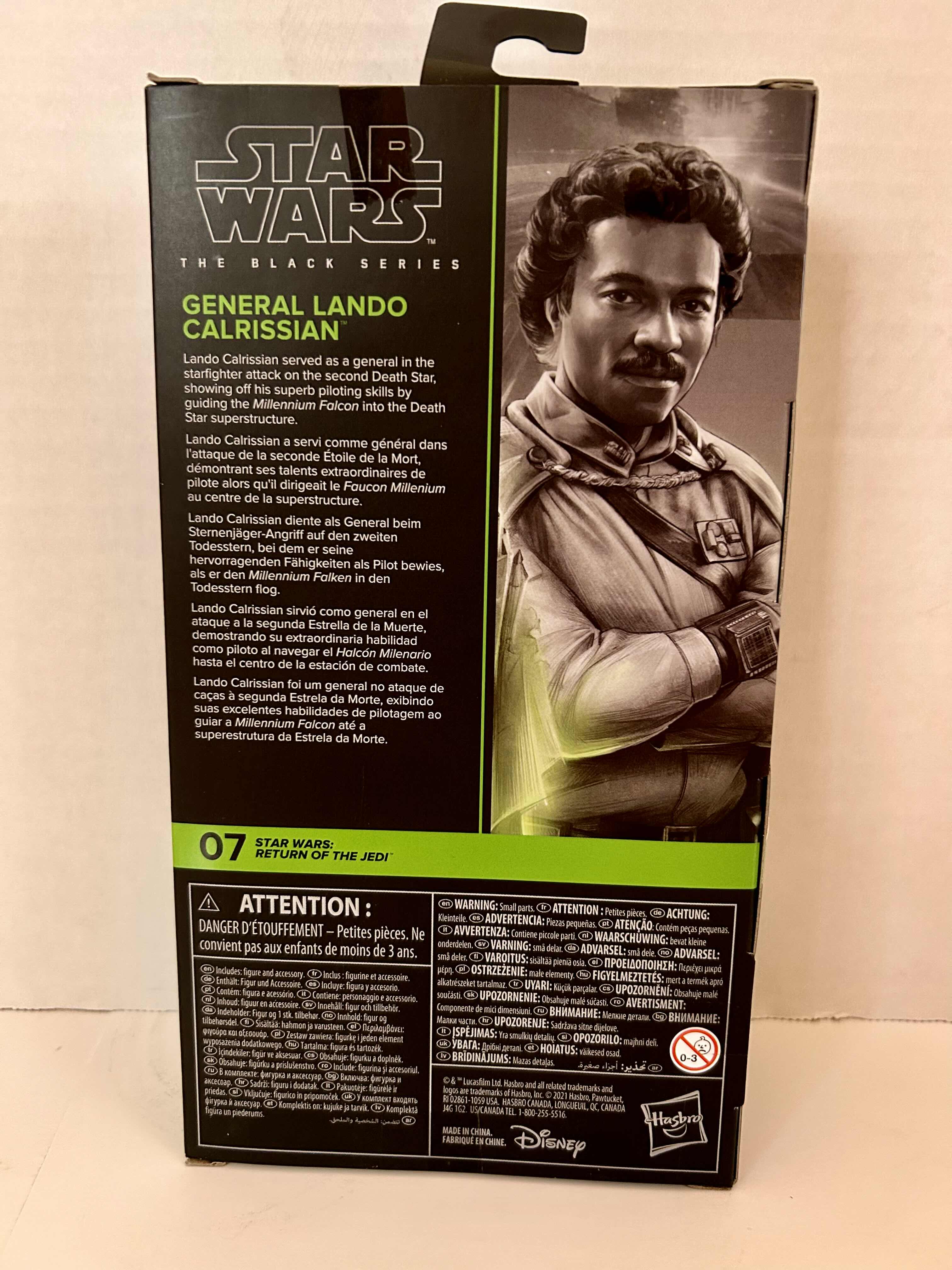 Photo 3 of STAR WARS THE BLACK SERIES: RETURN OF THE JEDI: GENERAL LANDO CALRISSIAN