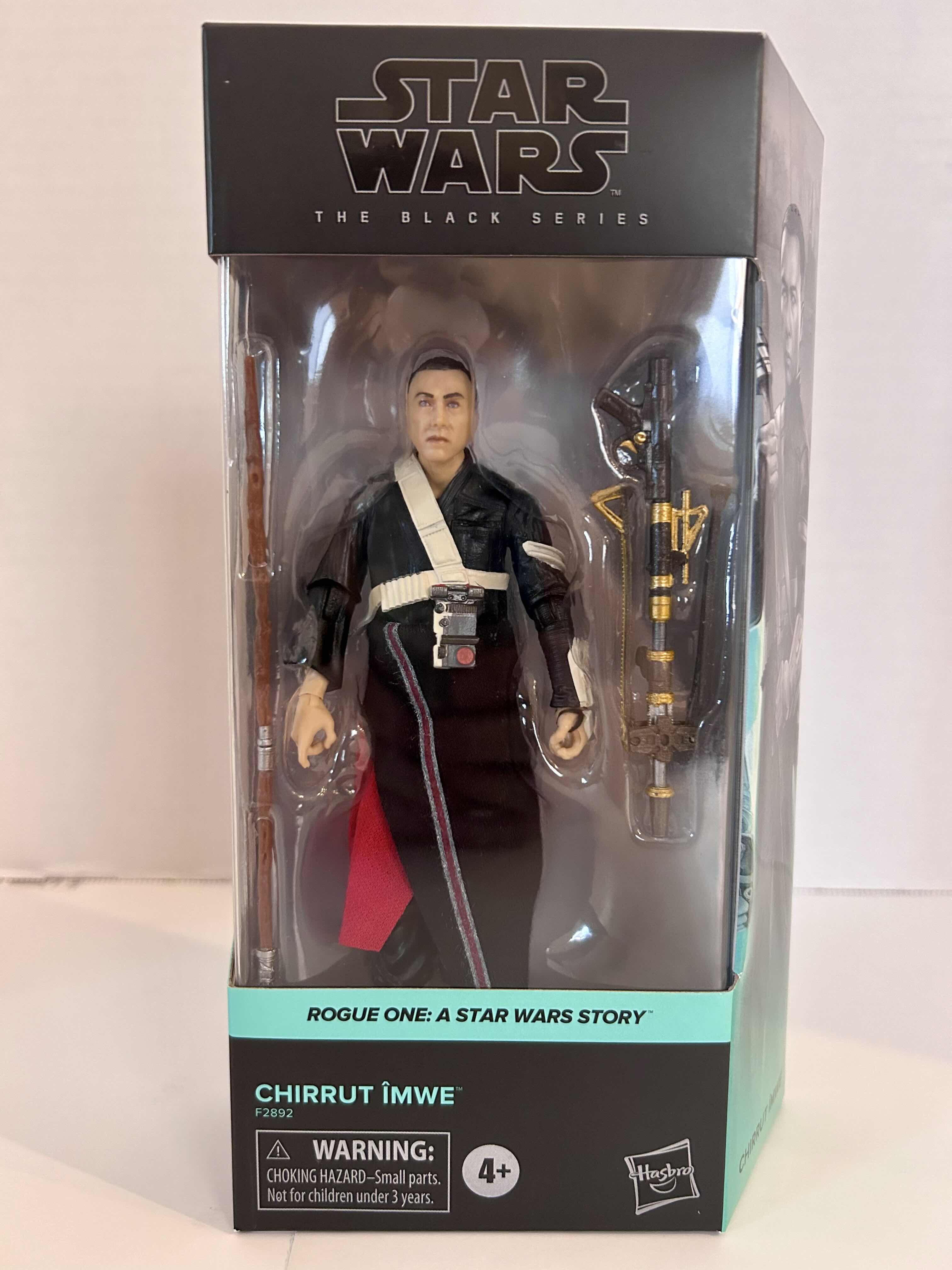 Photo 1 of HASBRO: STAR WARS: THE BLACK SERIES: ROGUE ONE: A STAR WARS STORY: CHIRRUT IMWE