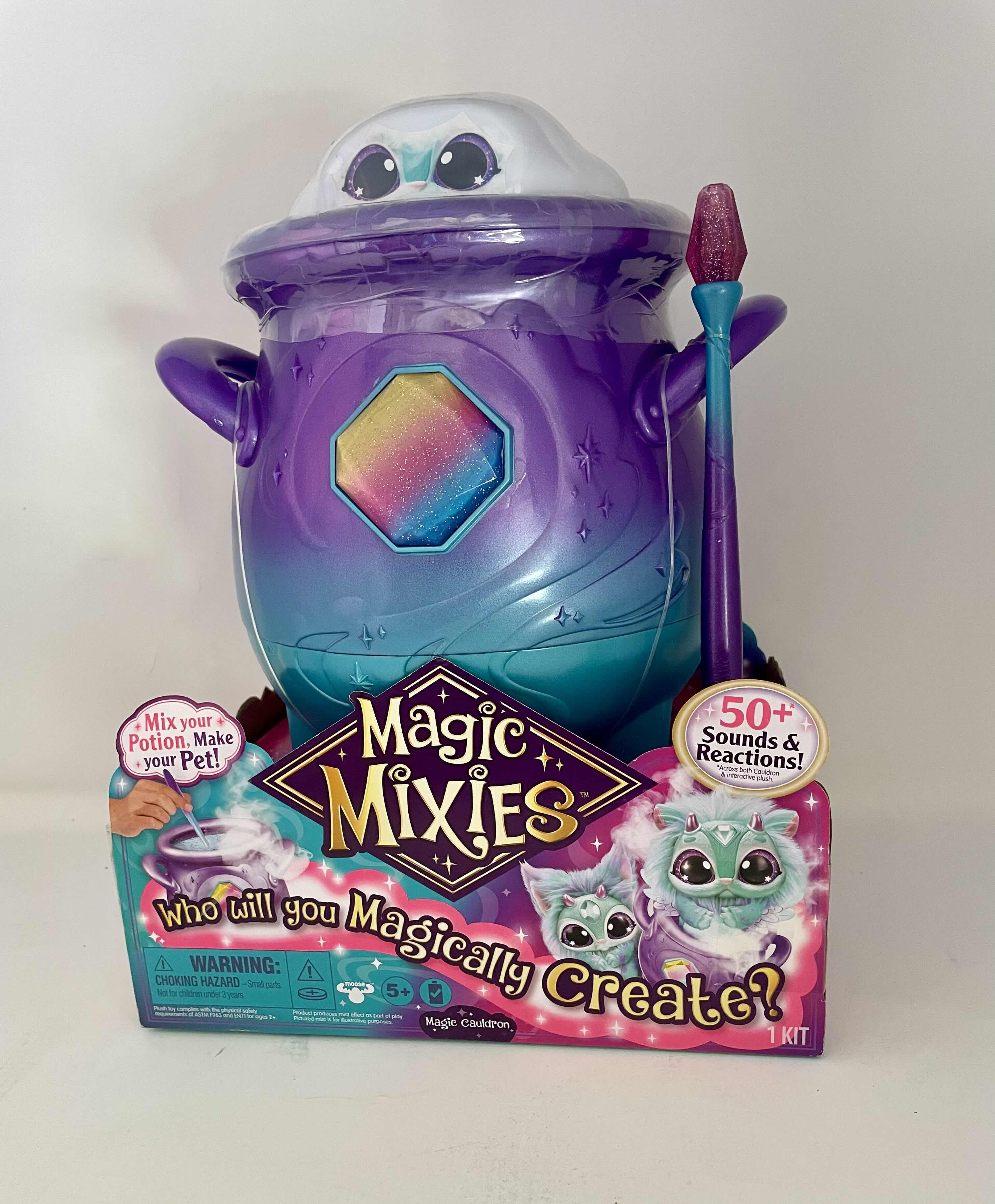 Photo 1 of BRAND NEW MAGIC MIXIES MAGICAL MISTING CAULDRON WITH INTERACTIVE 8-INCH PLUSH TOY AND 50+ SOUNDS AND REACTIONS, MULTICOLOR