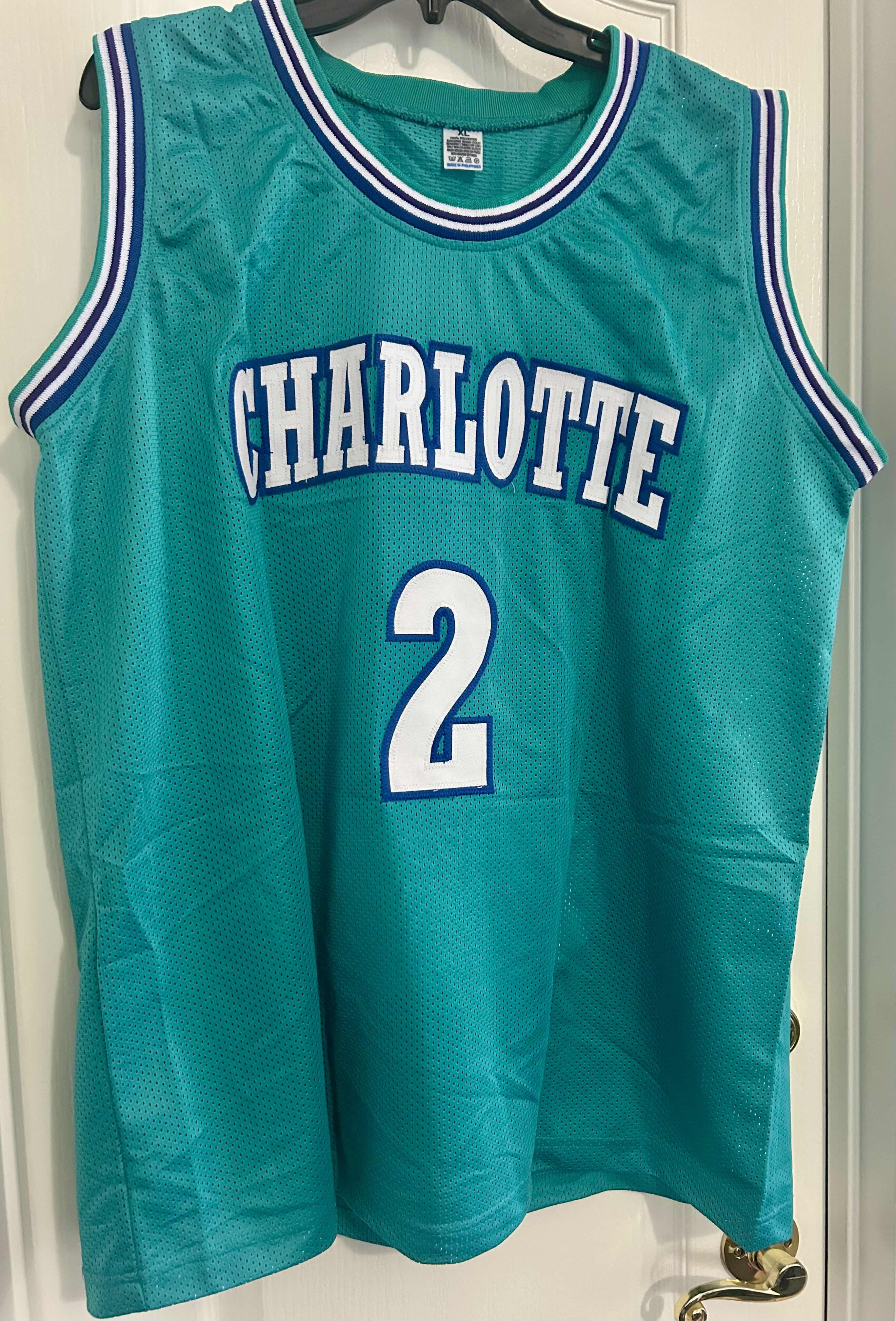 Photo 3 of AUTOGRAPHED LARRY JOHNSON NBA JERSEY