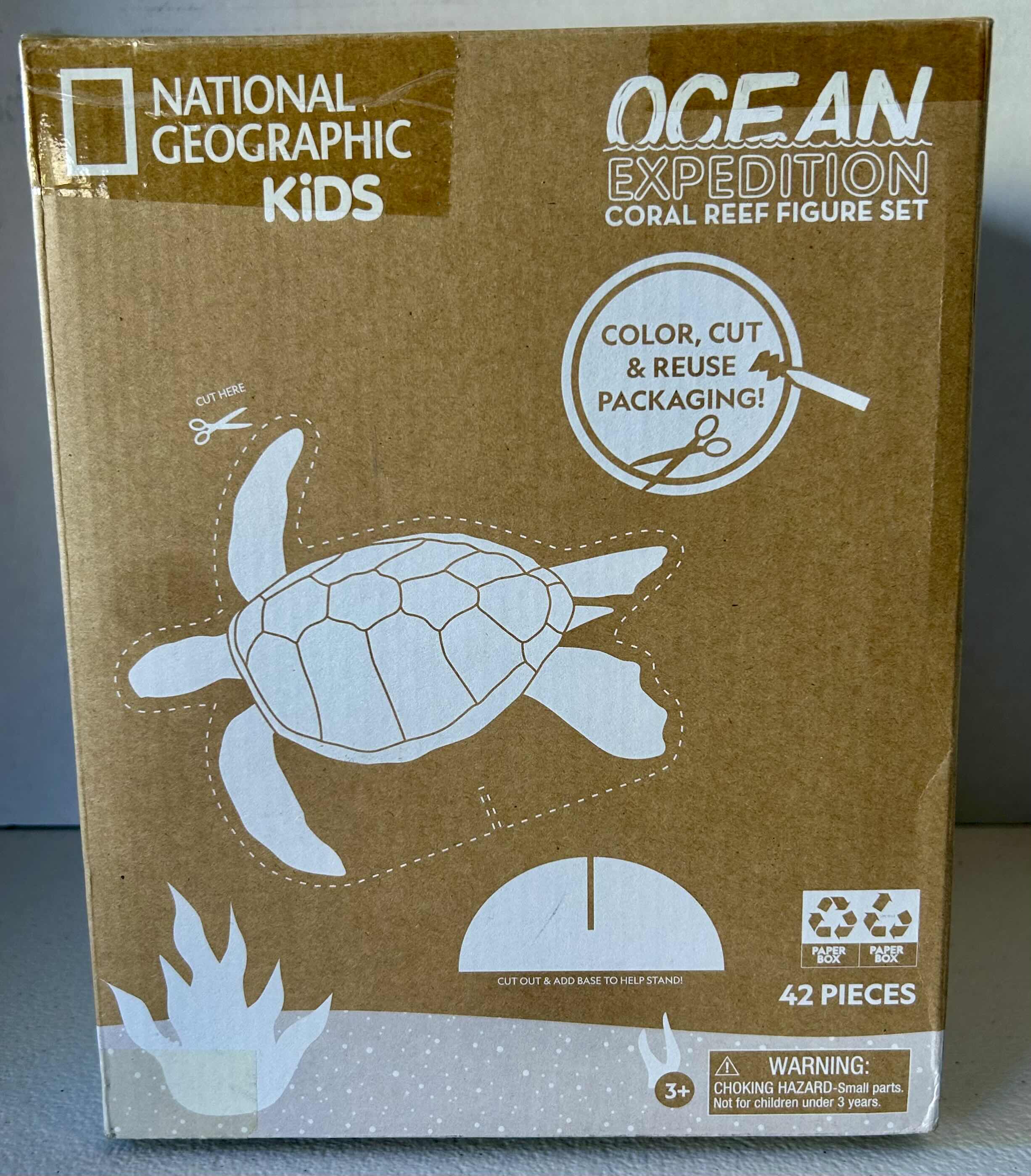 Photo 1 of BRAND NEW - NATIONAL GEOGRAPHIC KIDS OCEAN EXPEDITION CORAL REEF FIGURE SET