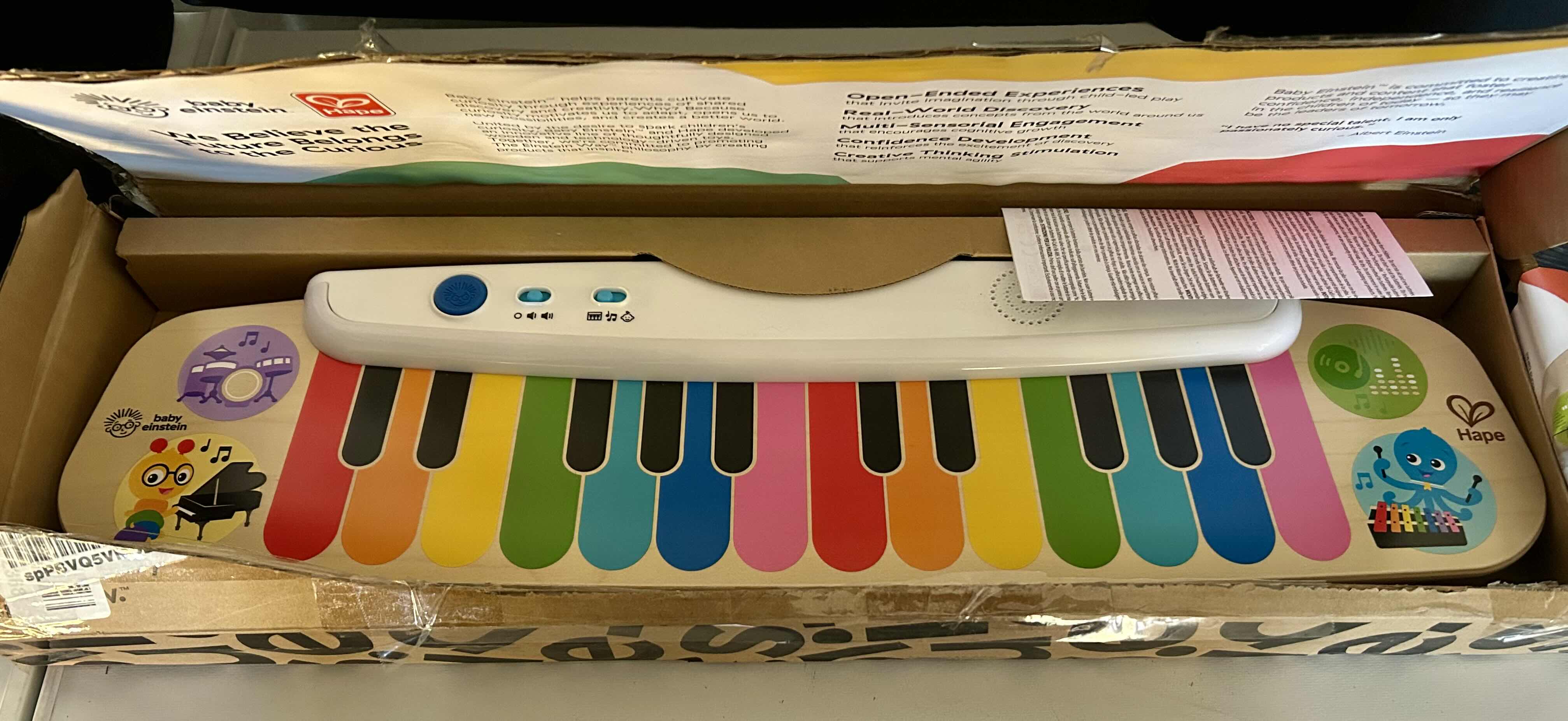 Photo 1 of BRAND NEW - HAPE NOTES & KEYS™ MAGIC TOUCH™ KEYBOARD FROM BABY EINSTEIN - BABY PIANO