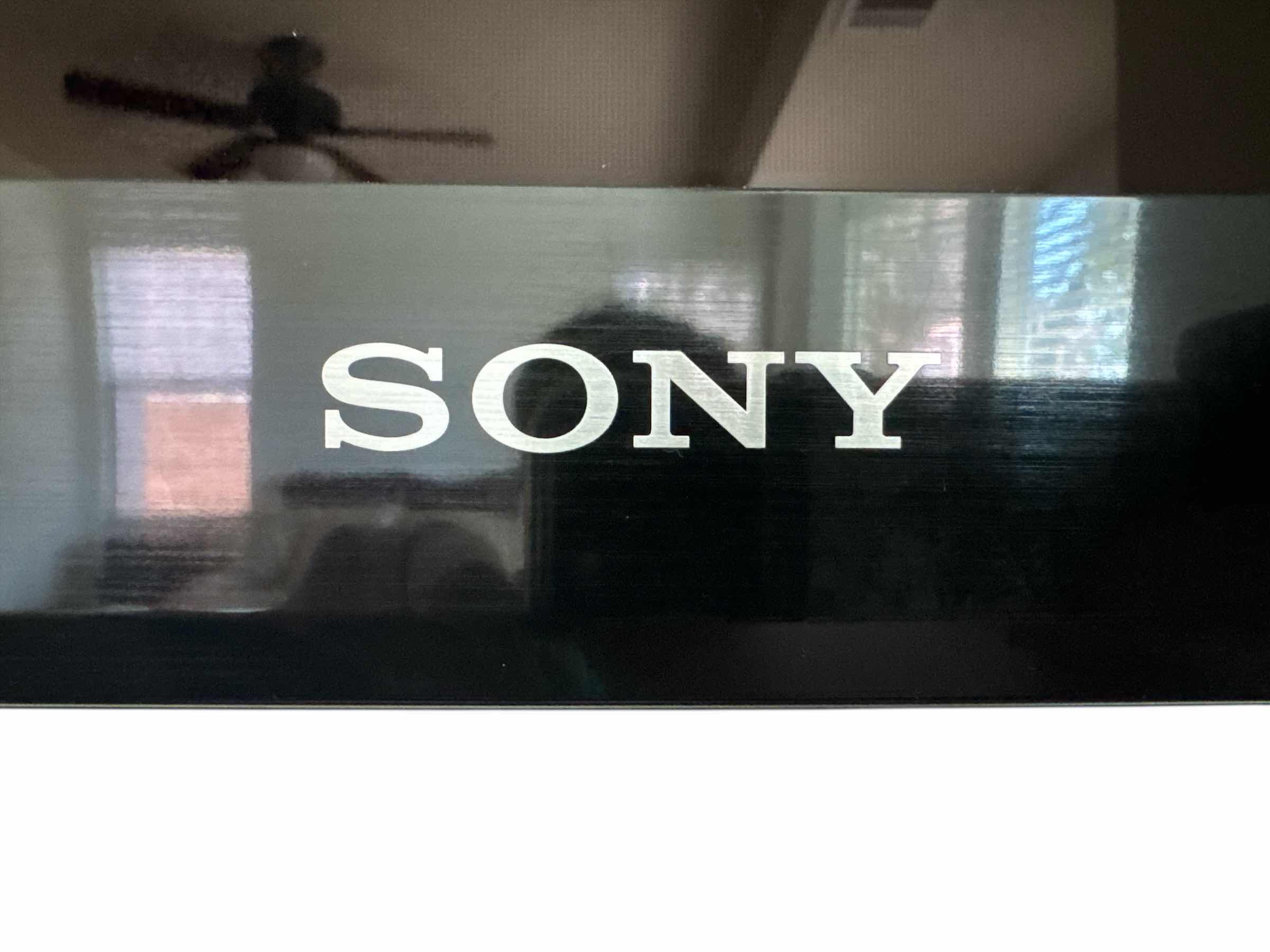 Photo 1 of 54” SONY BRAVIA TELEVISION WITH REMOTE, COMES WITH WALL MOUNT BUT NEEDS DISASSEMBLED.