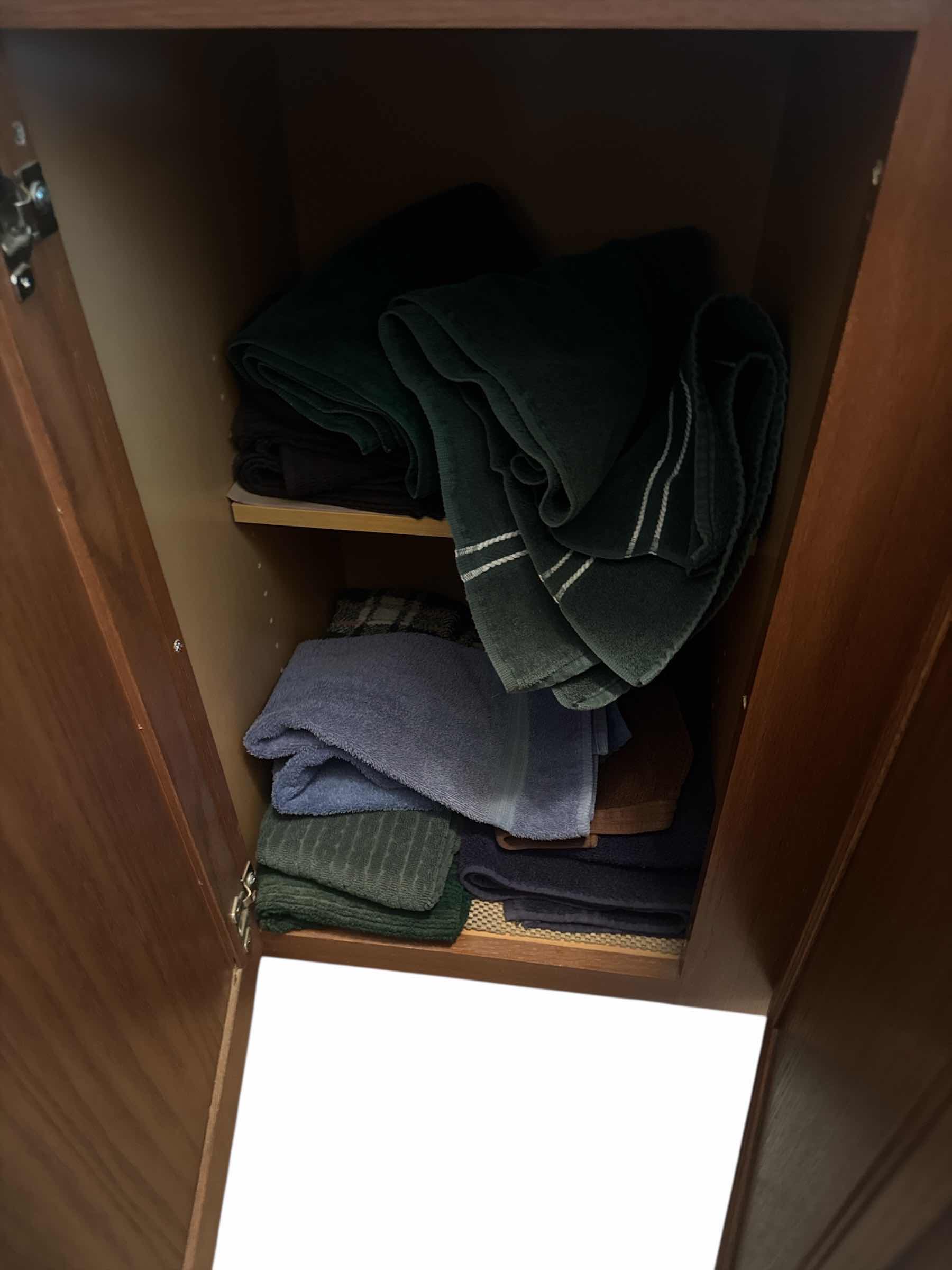 Photo 1 of CONTENTS OF 6 CABINETS OF LINENS