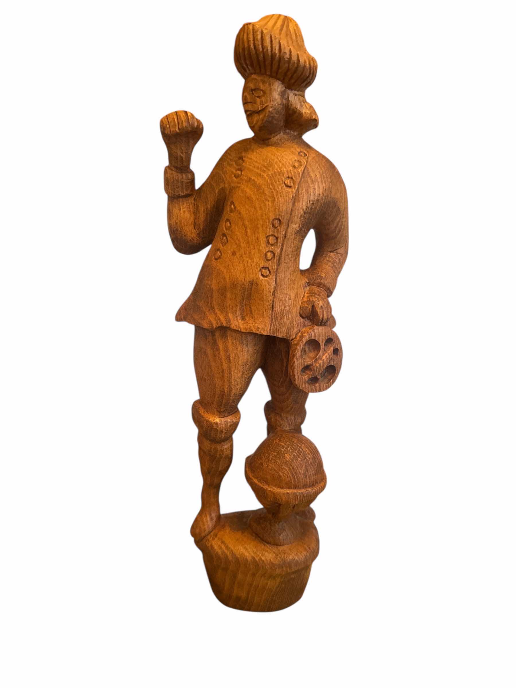 Photo 1 of WOOD CARVED NORWEGIAN FOLK-ART NAVIGATOR