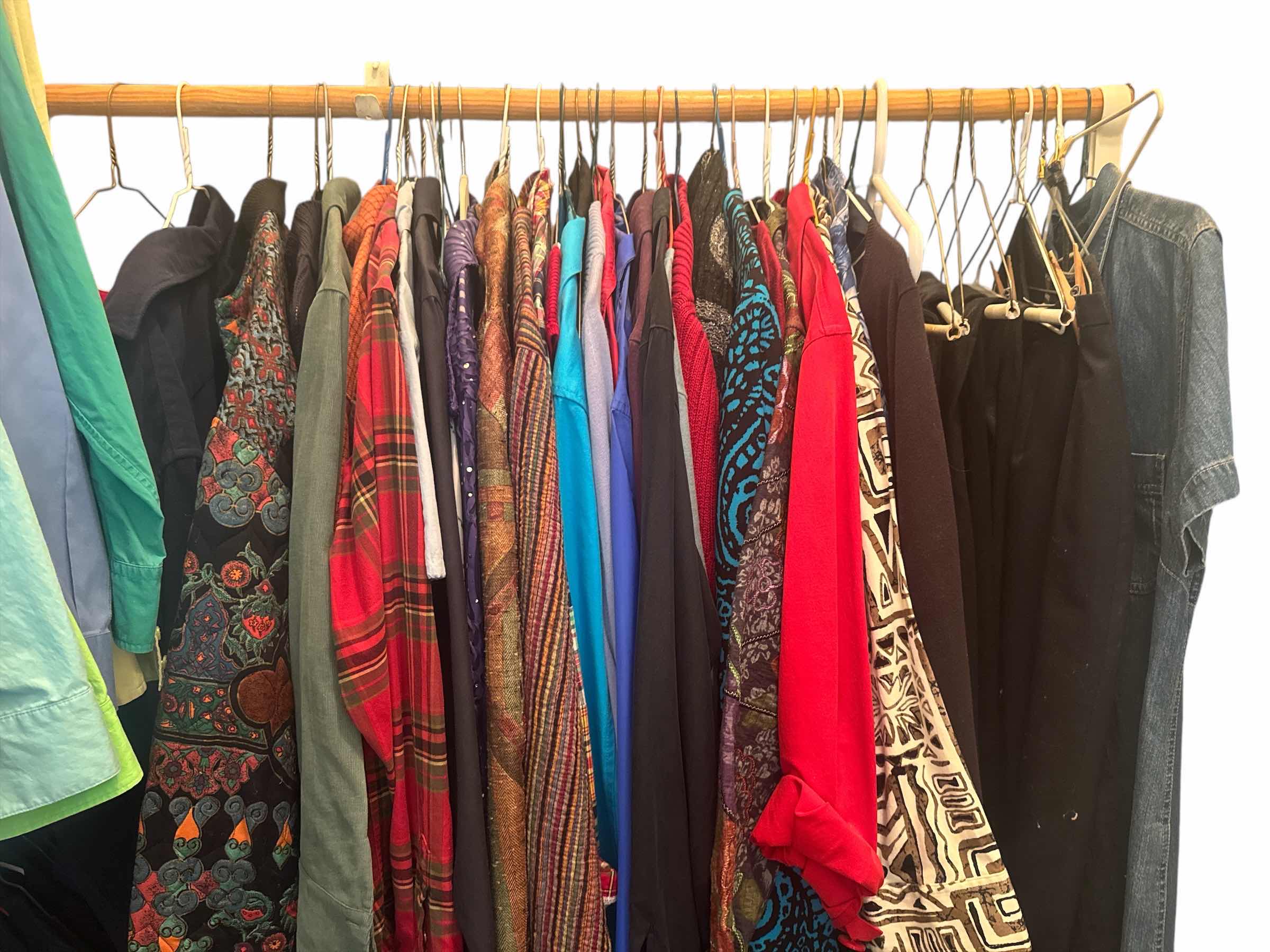 Photo 1 of WALK IN CLOSET OF WOMENS SIZE SMALL CLOTHING, MANY BRAND NAMES LIKE COLD WATER CREEK