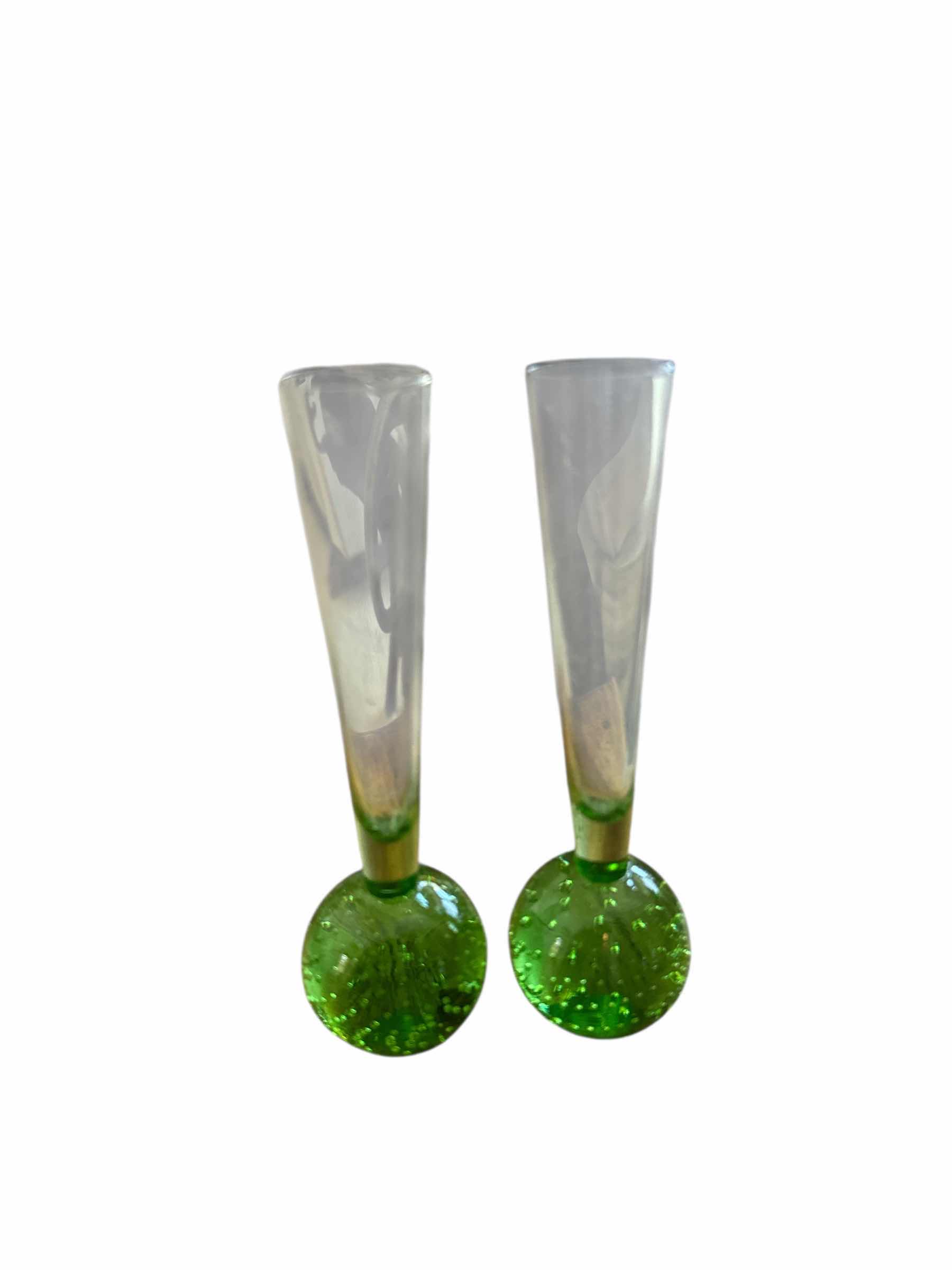 Photo 1 of 150 VINTAGE BAKER SWEDISH PAIR OF VASES
