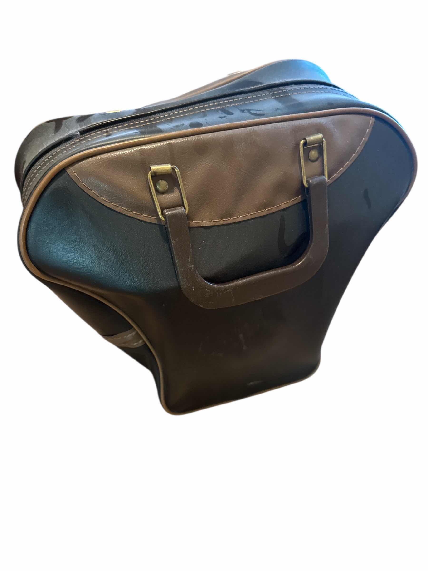 Photo 1 of BOWLING BALL, BAG, MENS SIZE 10 SHOE