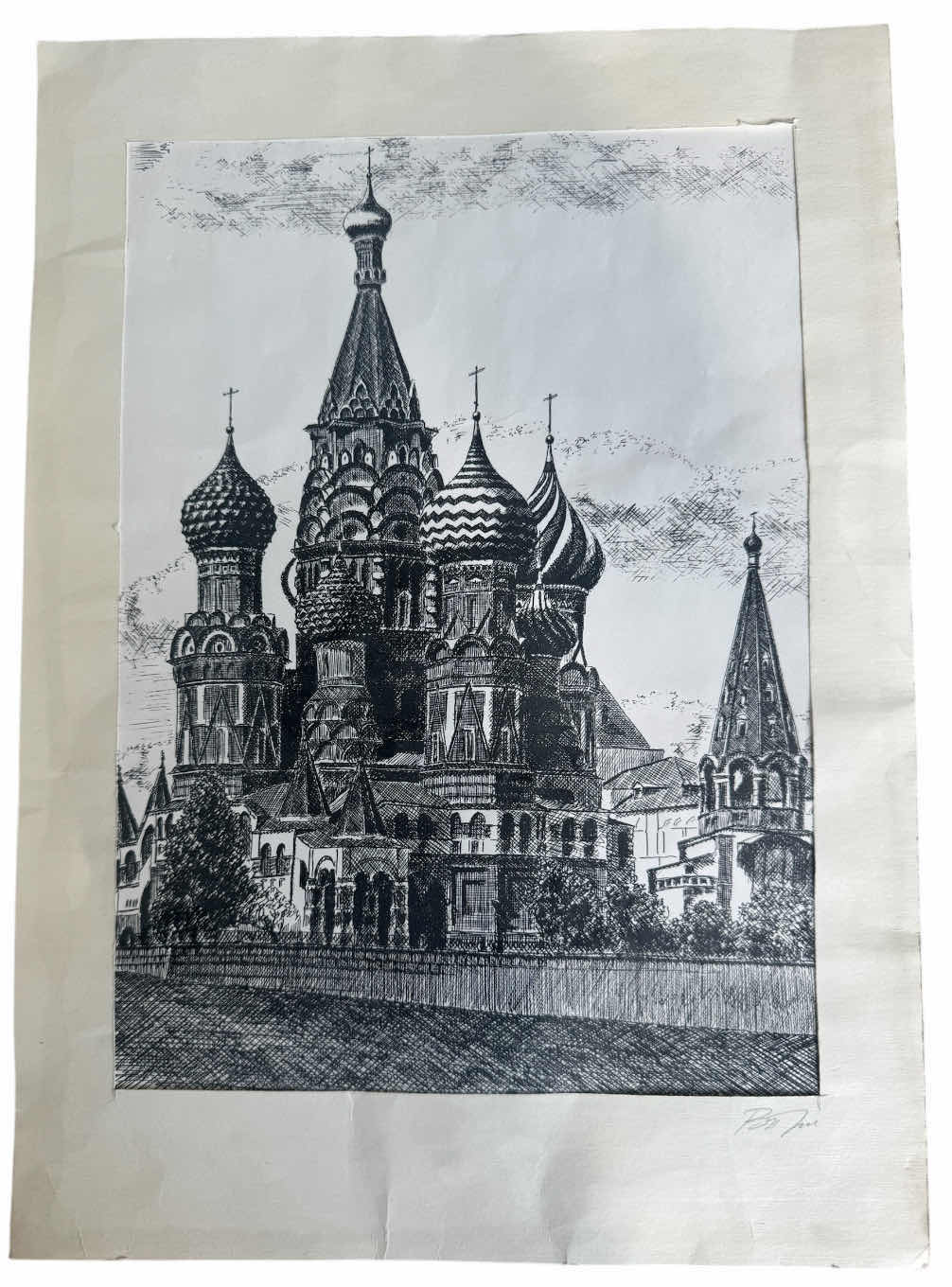 Photo 1 of 80
VINTAGE PEN AND INK ARTWORK “SAINT BASIL CATHEDRAL” SIGNED. ARTWORK COLLECTION, HOME DECOR.
L14” X W10”