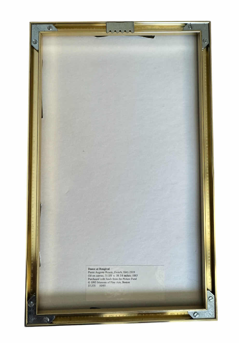 Photo 1 of 75
VINTAGE FRAMED ARTWORK AND STAND “DANCE AT BOUGIVAL” PIERRE-AUGUSTE RENOIR, ART COLLECTION, HOME DECOR. PRODUCED BY MUSEUM OF FINE ARTS, BOSTON 1993

15” X 9.5” X H1”