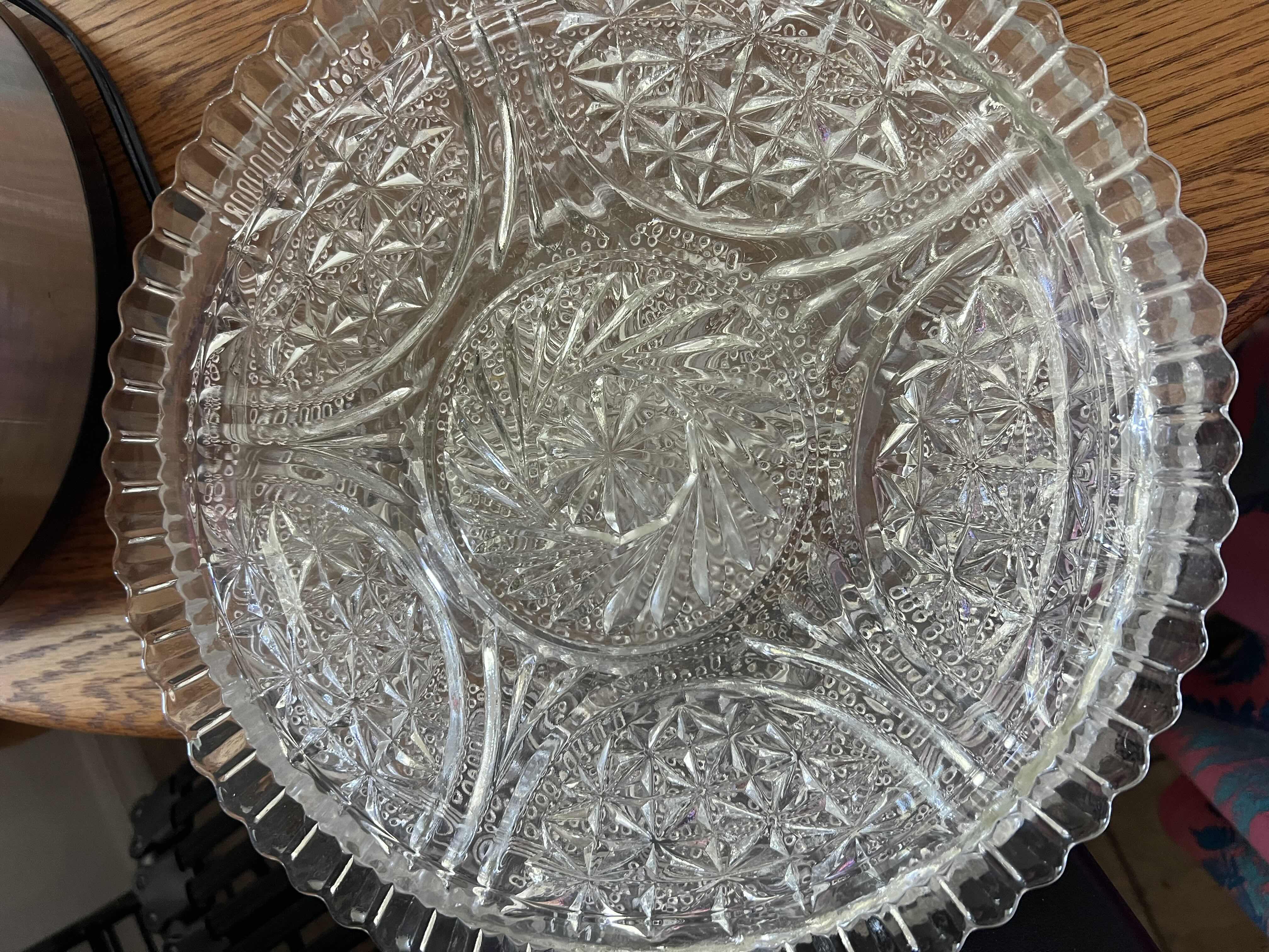 Photo 1 of LOT OF THREE CRYSTAL PLATES
