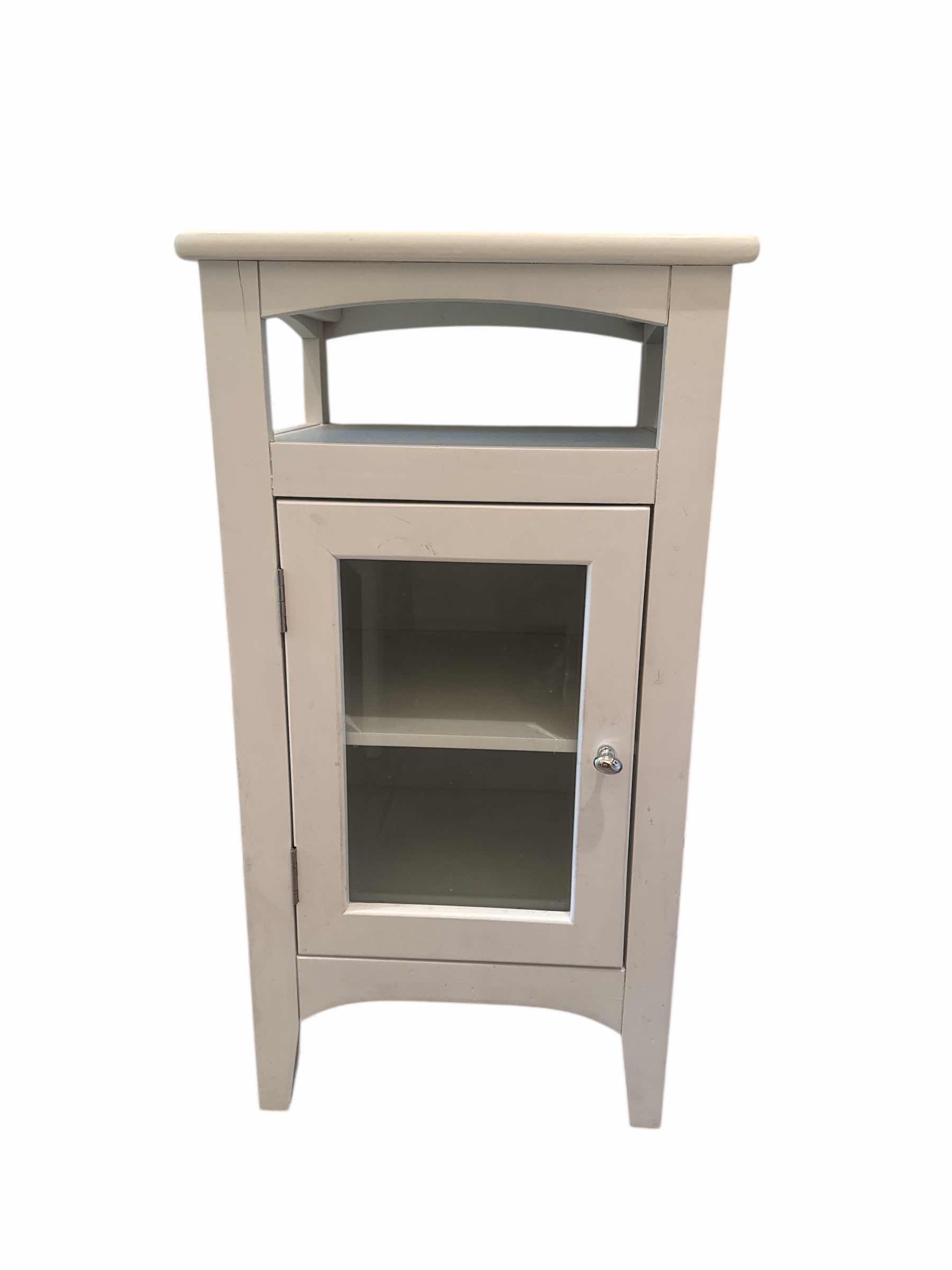 Photo 1 of WHITE DOORED CABINET 16” x 15” H30”