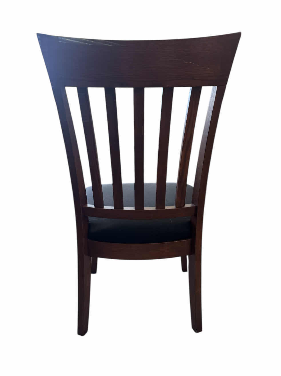 Photo 1 of 20
VINTAGE WOODEN CHAIR, BLACK CUSHION, HOME ESSENTIALS, HOME FURNITURE 

19” X 22” X H38”