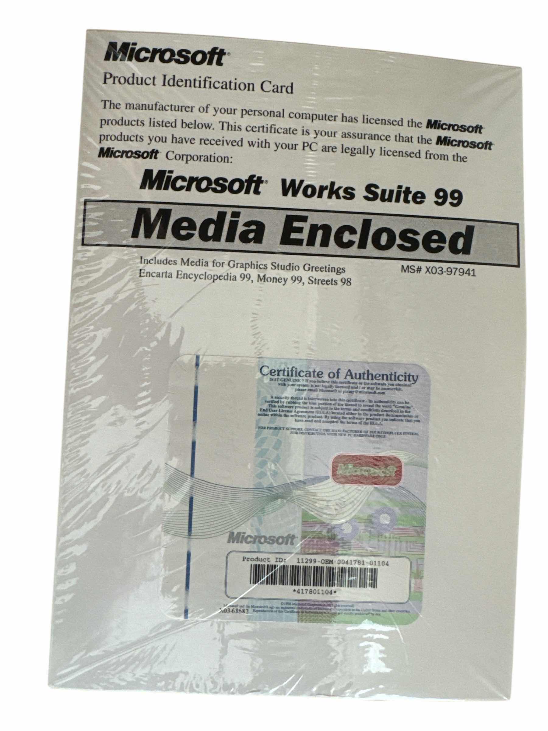 Photo 1 of 4 NIB SOFTWARE