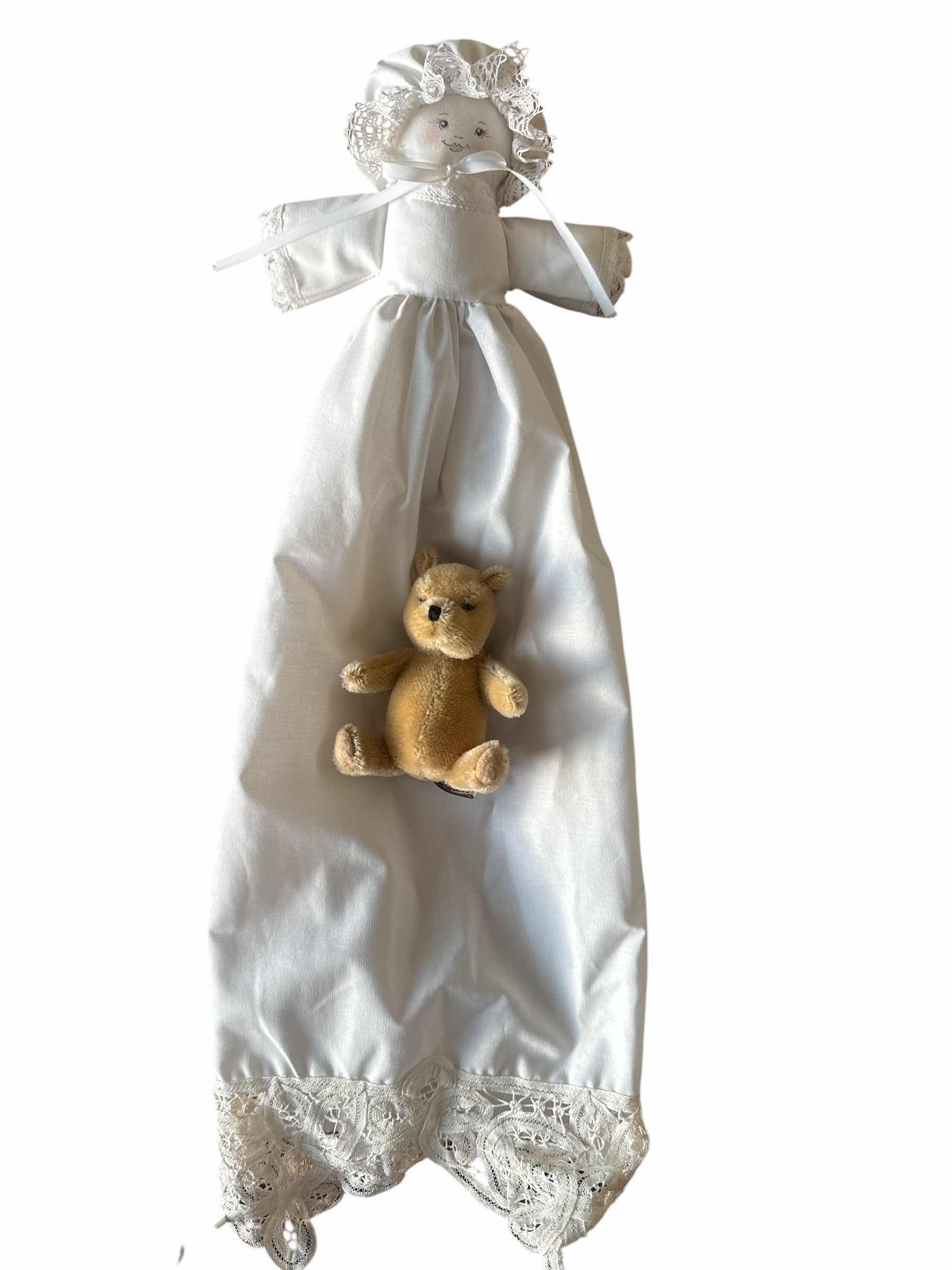 Photo 1 of DOLL & 3” BEAR