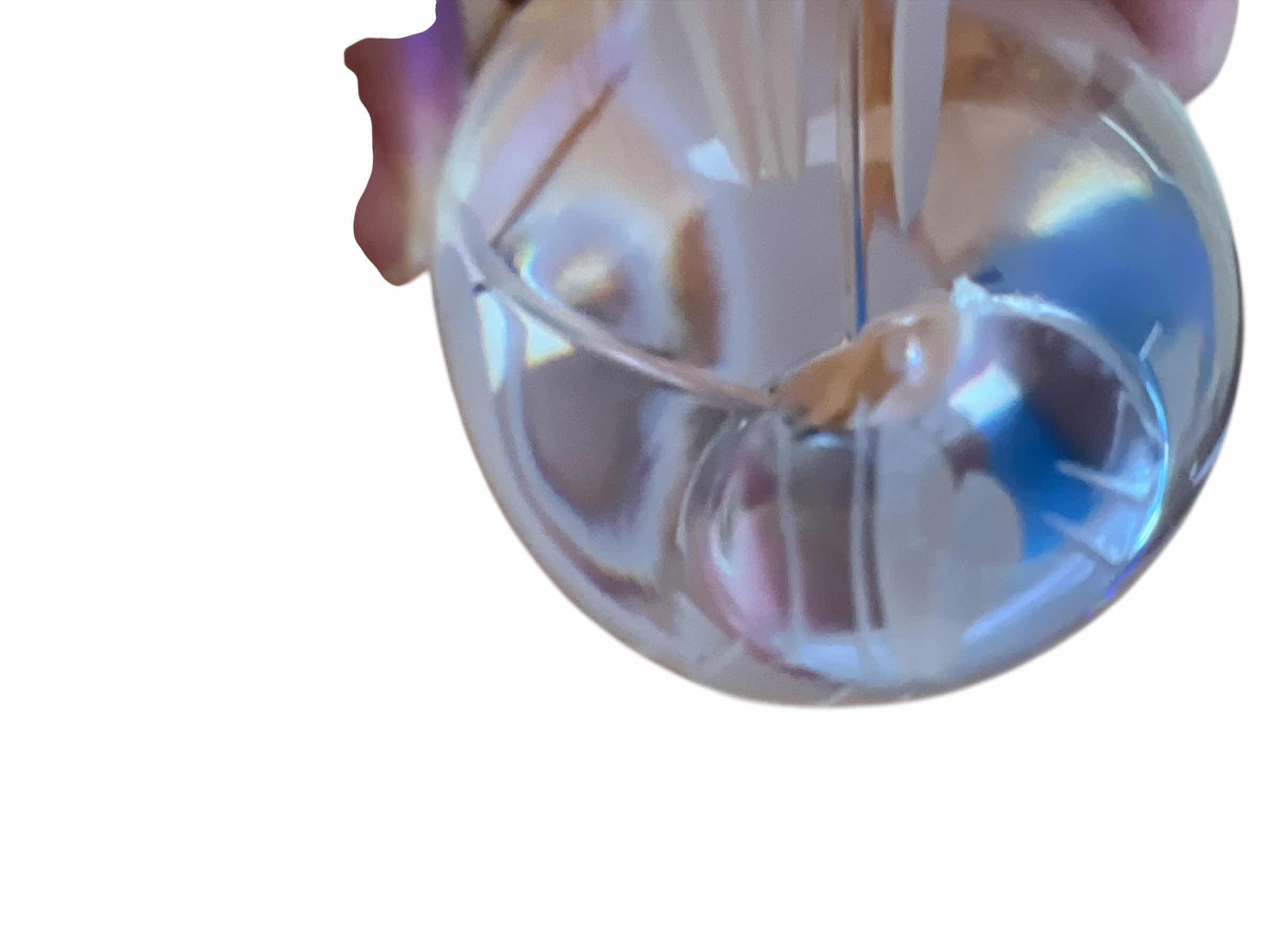 Photo 1 of THREE ART GLASS CRYSTAL EGGS SIGNED: ATLANTIS AND 2 BACCARAT