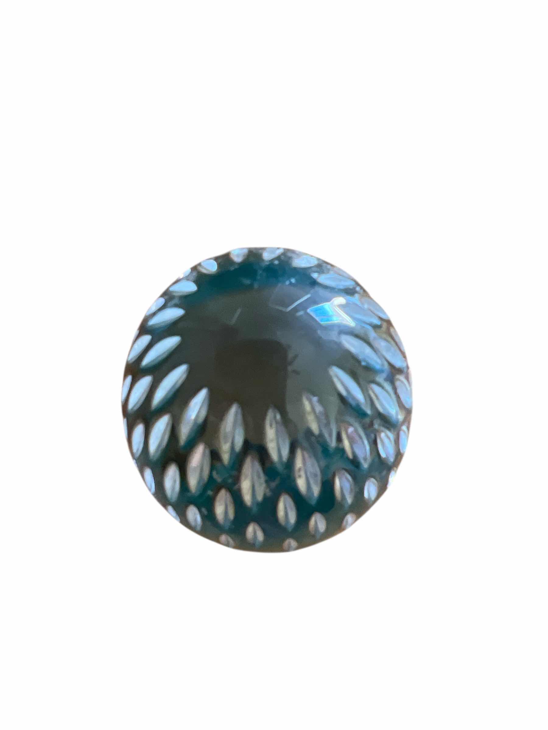 Photo 1 of BACCARAT CRYSTAL EGG WITH STAND