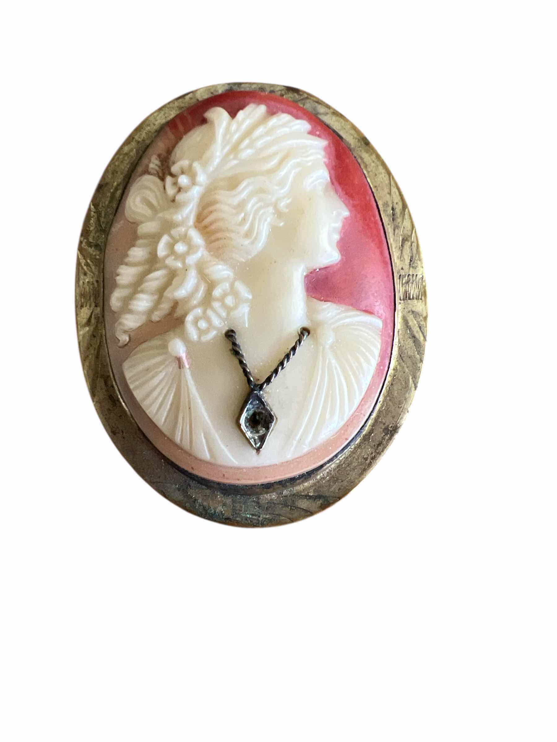 Photo 1 of VINTAGE CAMEO BROACH