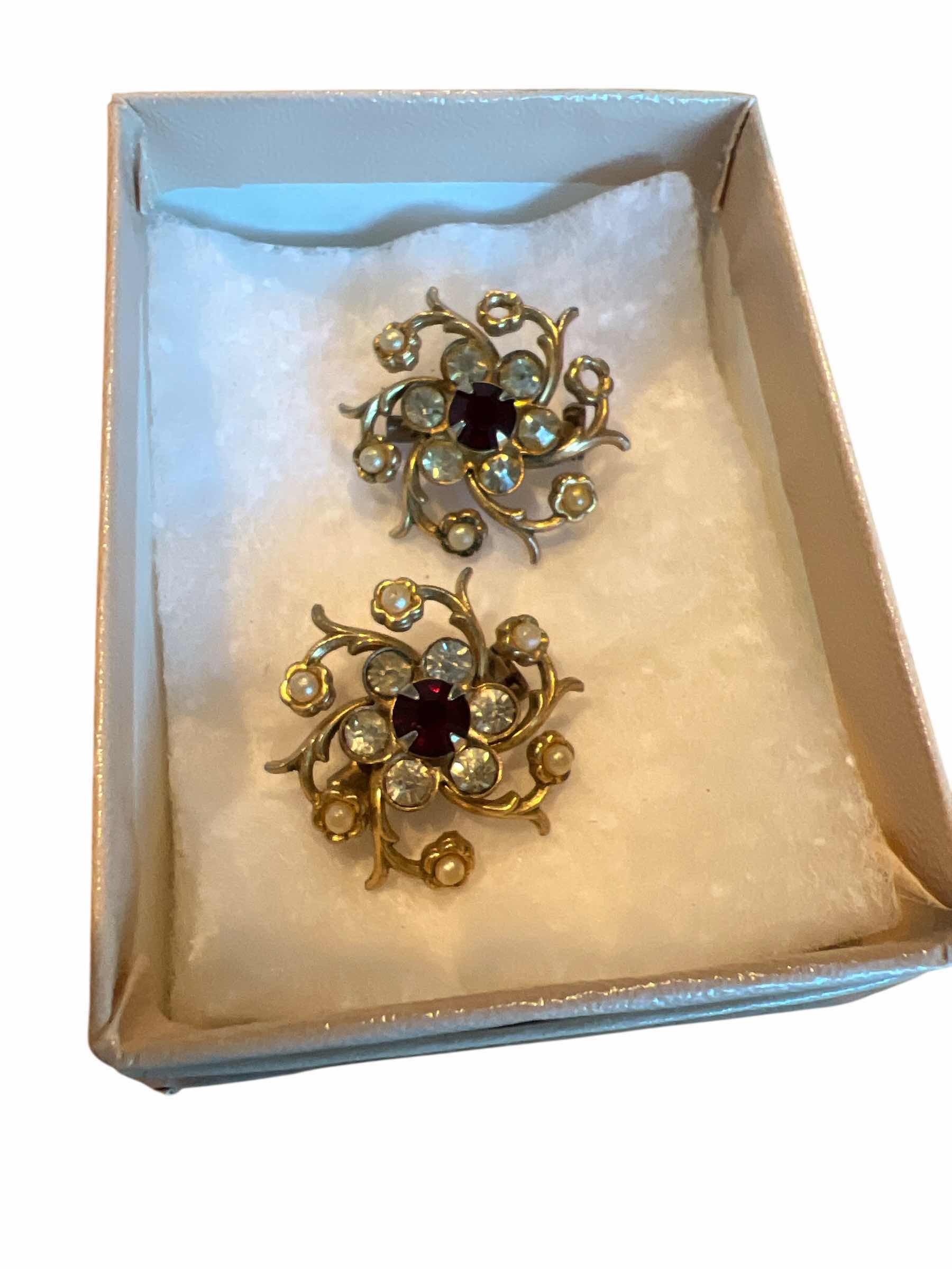 Photo 1 of TWO VINTAGE ART DECCO BROACHES